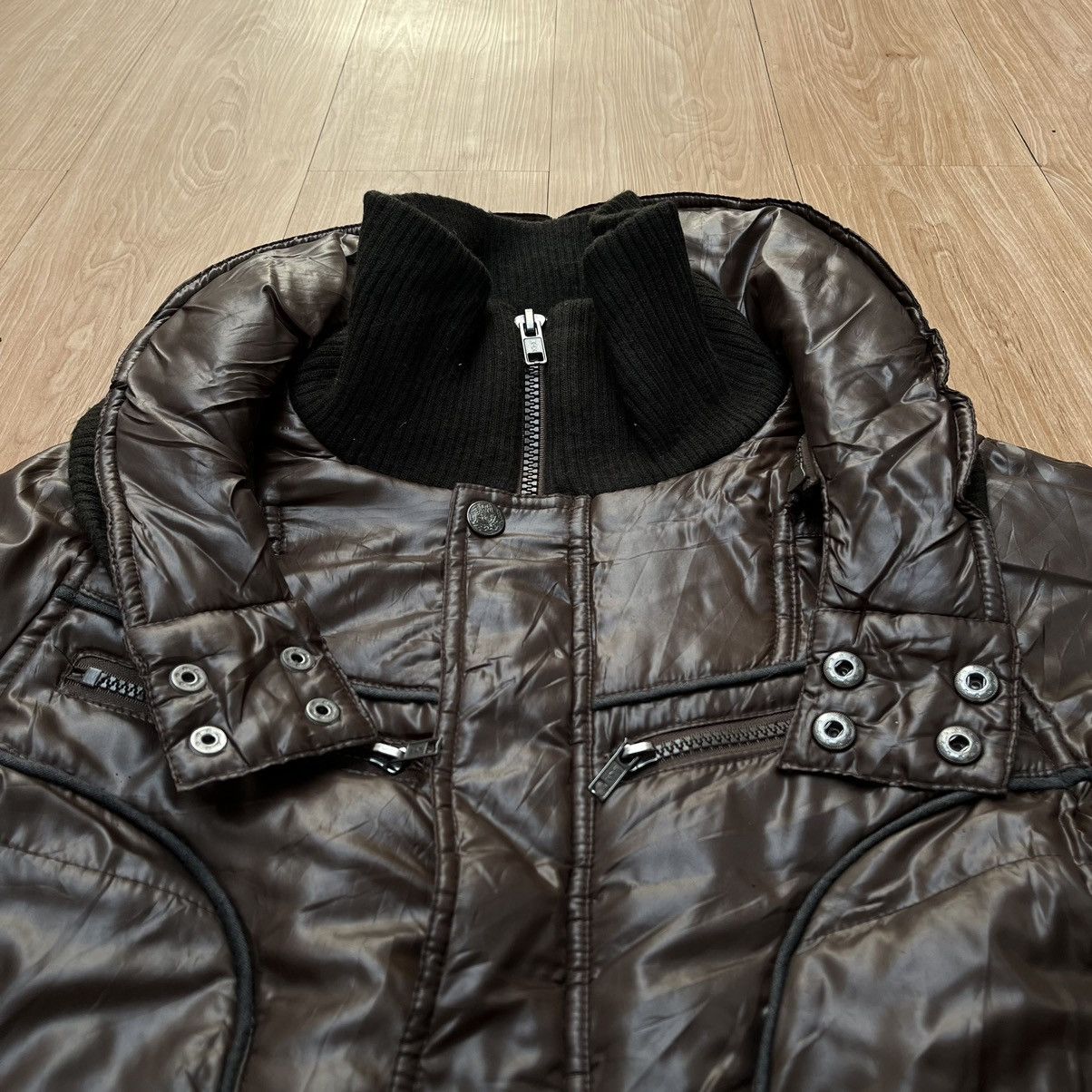 If Six Was Nine 2000S Japan Bono Jacket Puffer "Dal Fellow" G.O.A Style Size US S / EU 44-46 / 1 - 4 Thumbnail