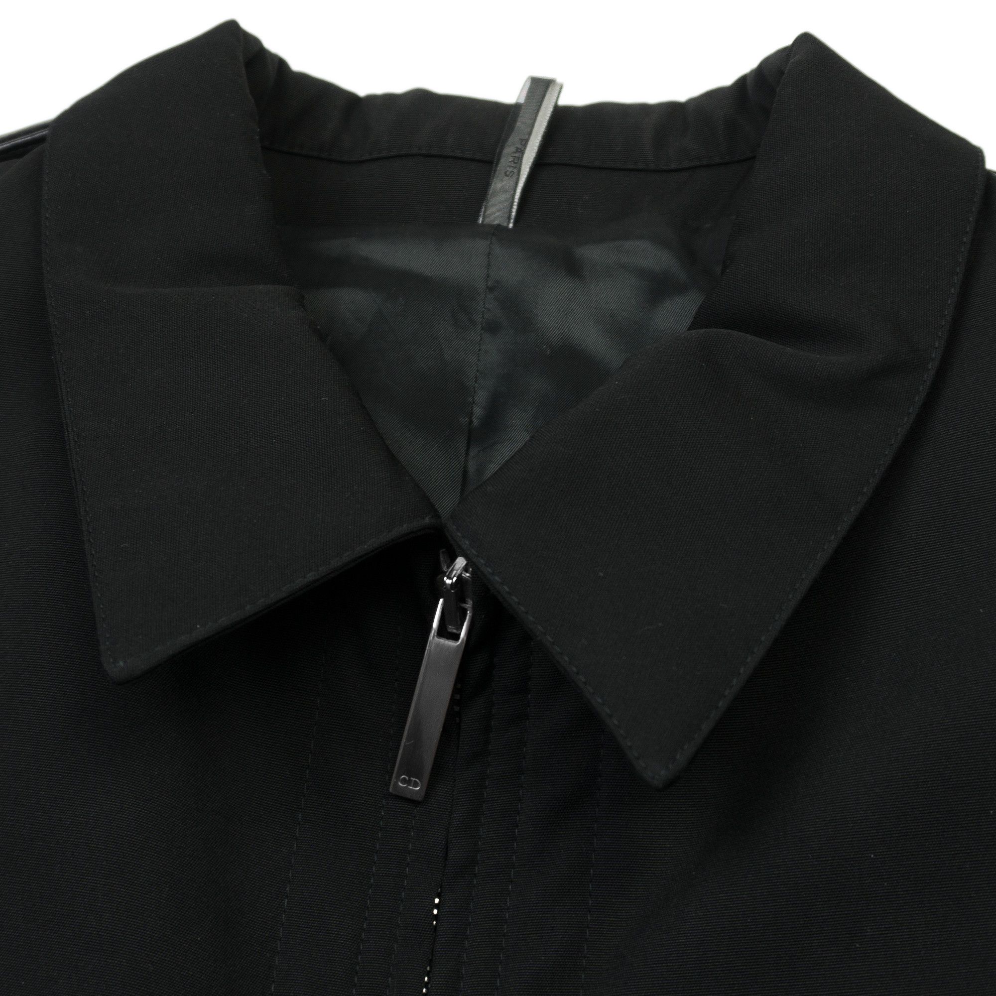 Dior × Hedi Slimane Dior Homme AW02 "Reflexion" Leather Detail Jacket Size US M / EU 48-50 / 2 - 6 Thumbnail