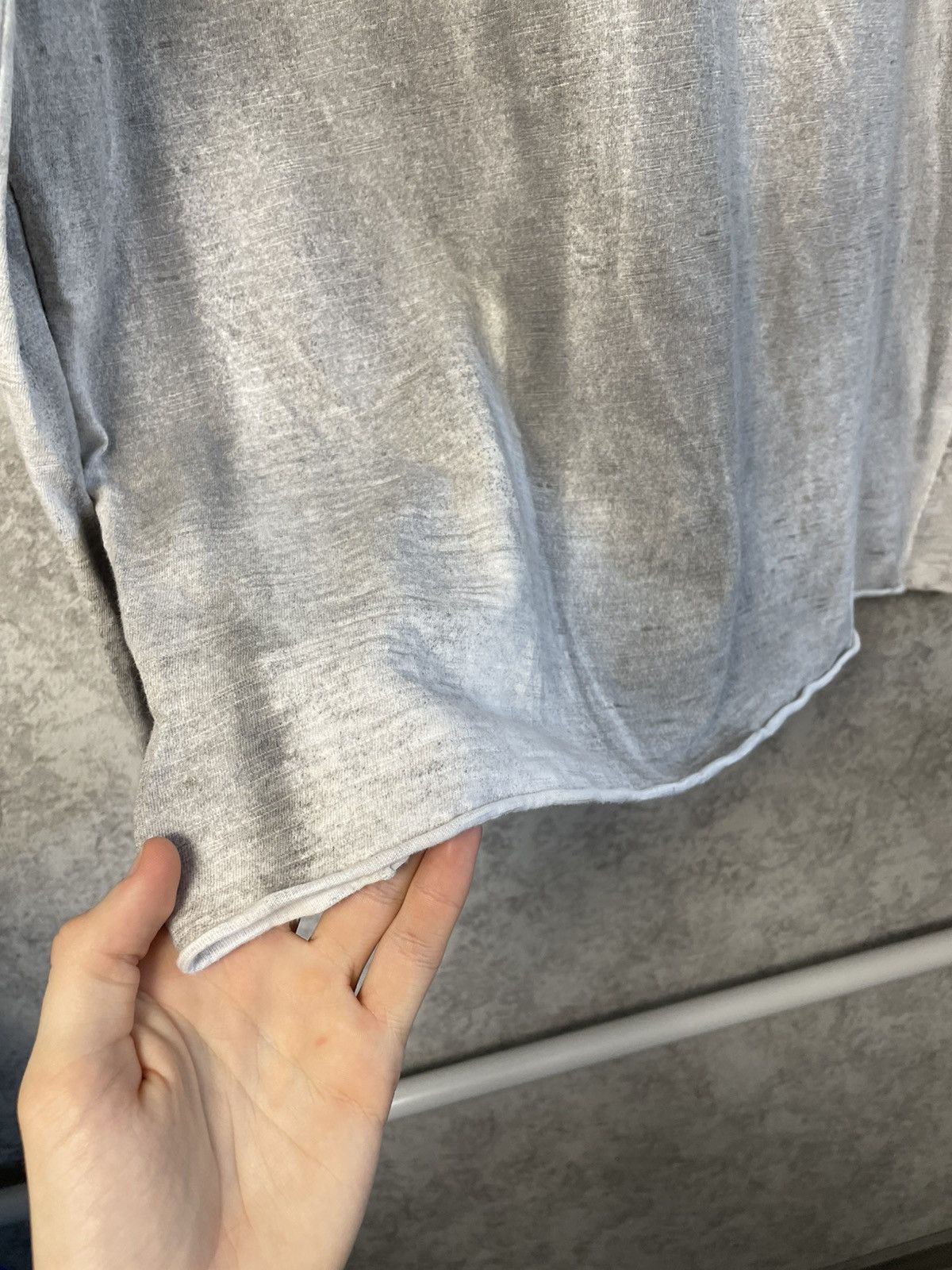 Diesel Vintage Diesel Distressed Long Sleeve Made In Italy Y2K 90s Size US XXL / EU 58 / 5 - 6 Thumbnail