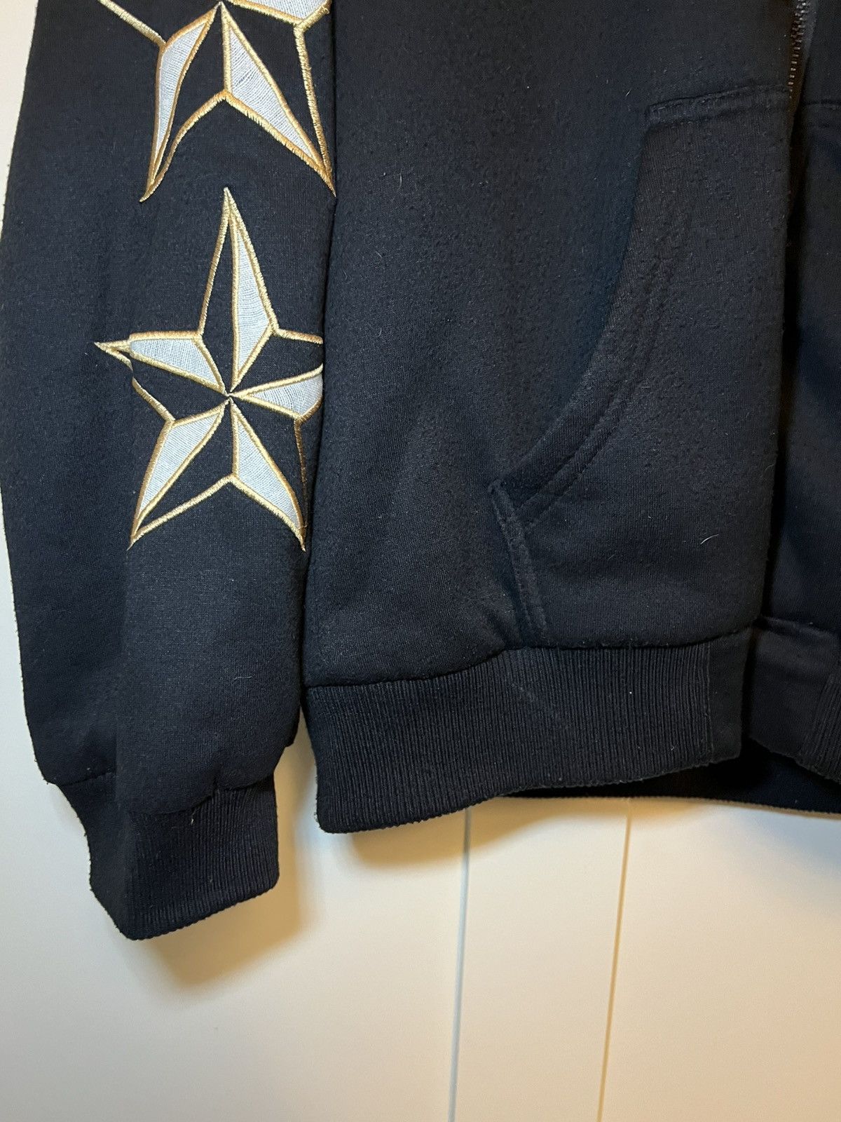 Other Vintage Dussault fur lined patchwork embroidered hoodie Size US XL / EU 56 / 4 - 18 Thumbnail