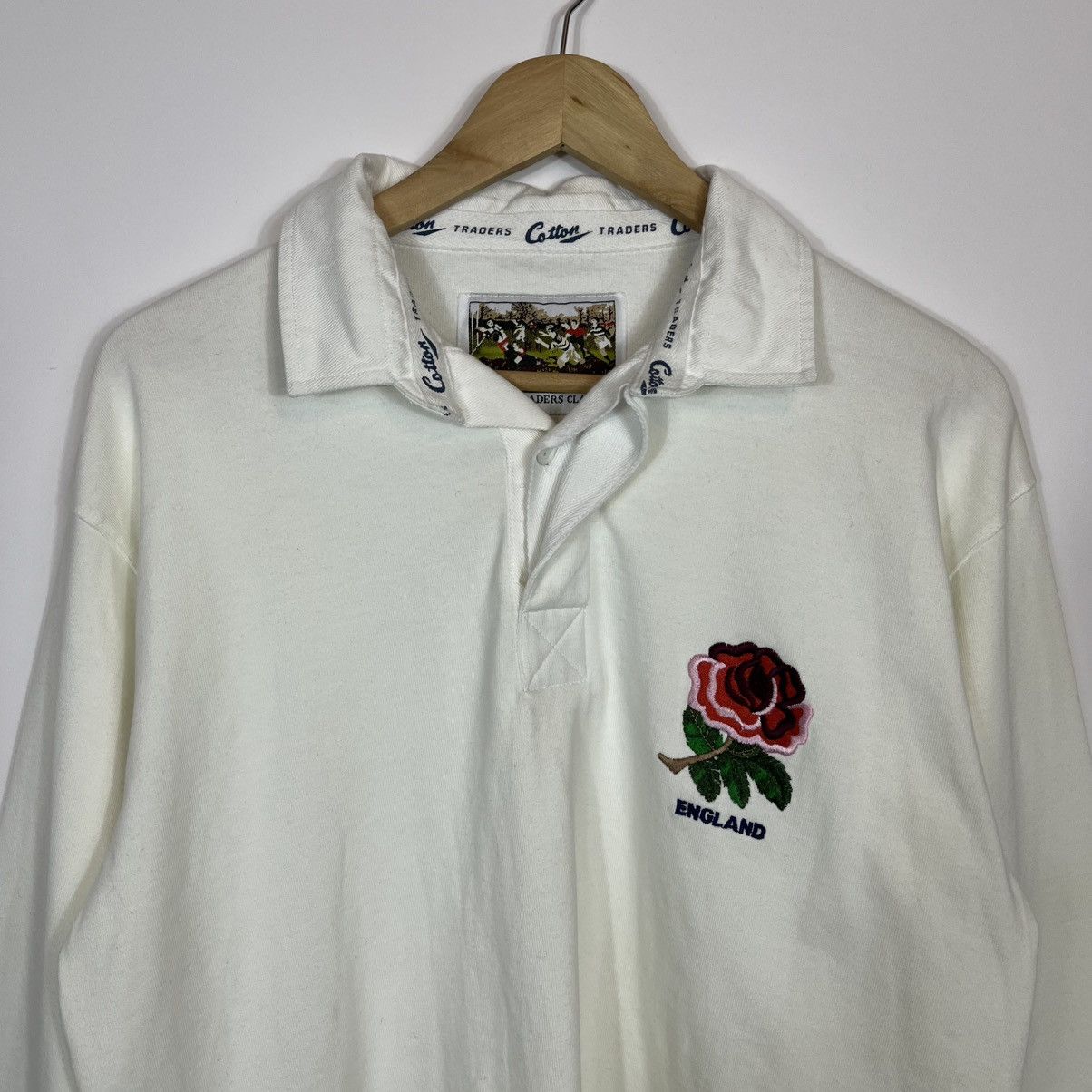 Cotton Traders Vintage Cotton Traders 1991/1992 England Home Rugby Jersey Size US L / EU 52-54 / 3 - 2 Thumbnail