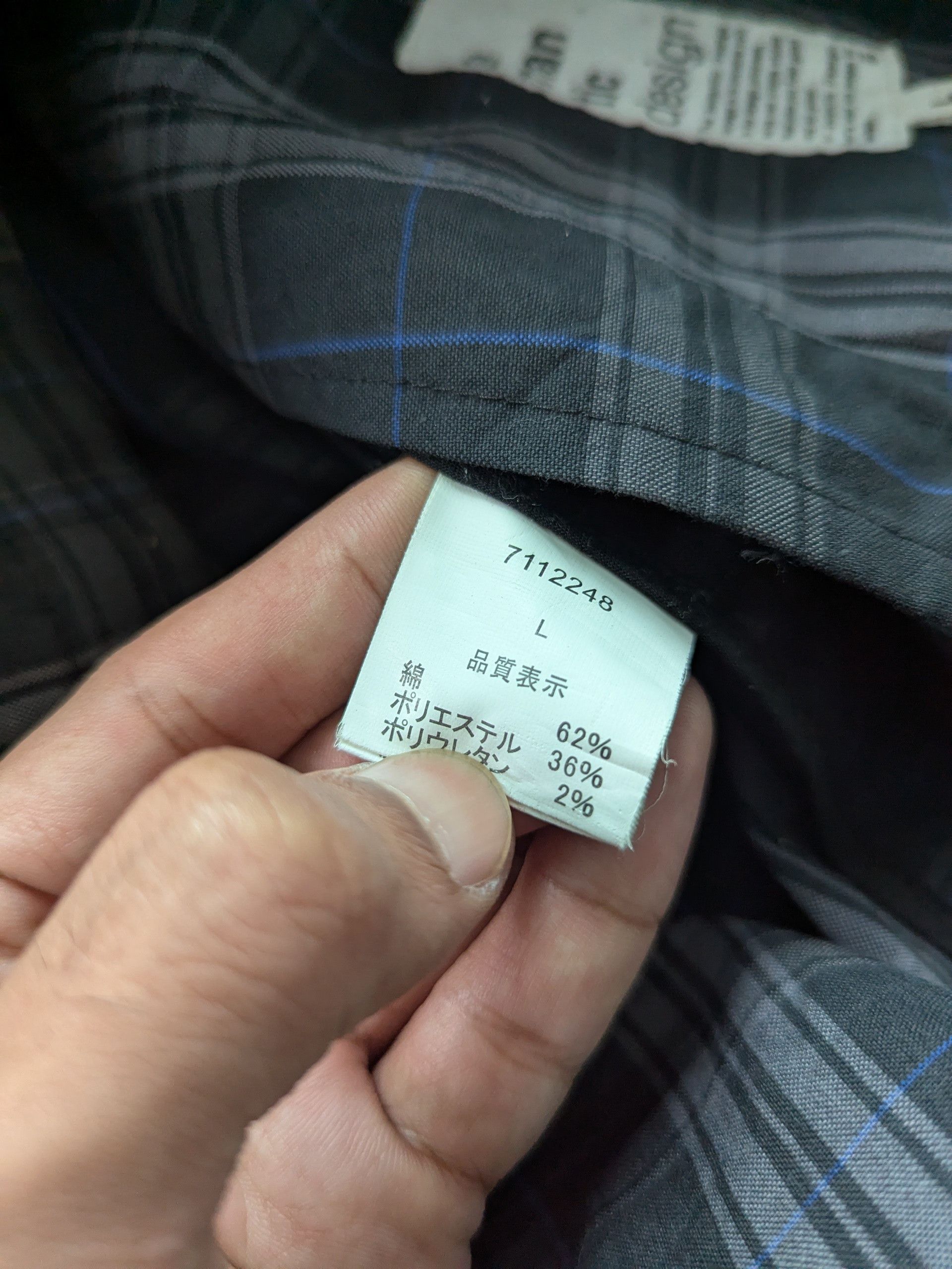 Japanese Brand × Vintage × semanticdesign Vintage 90s Semantic Design Hoodie Jacket Checkered Size M / US 6-8 / IT 42-44 - 15 Thumbnail