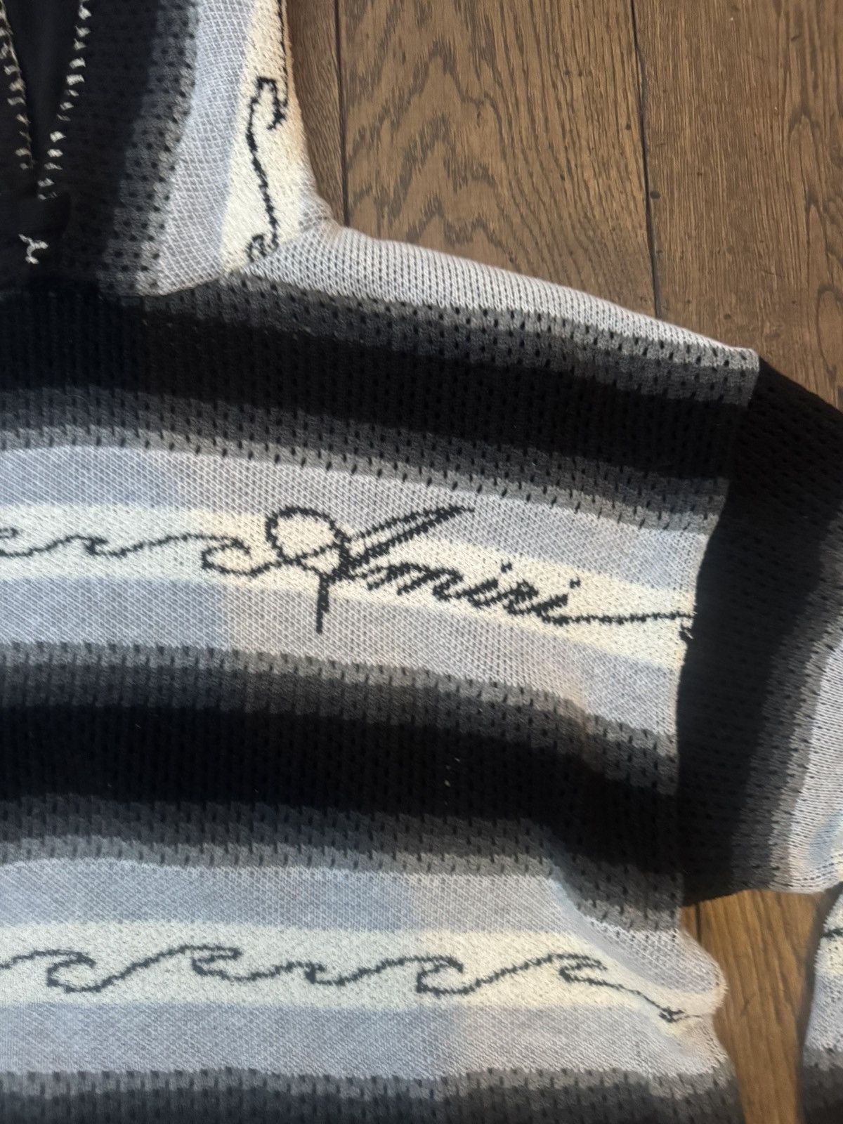 Amiri Amiri Striped Knitted Hoodie Size US M / EU 48-50 / 2 - 2 Thumbnail