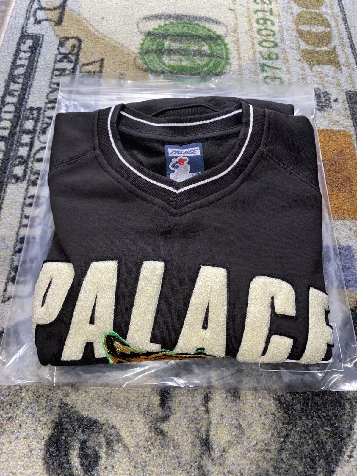 Palace Palace Tora Tora Crewneck Black Size US M / EU 48-50 / 2 - 2 Thumbnail