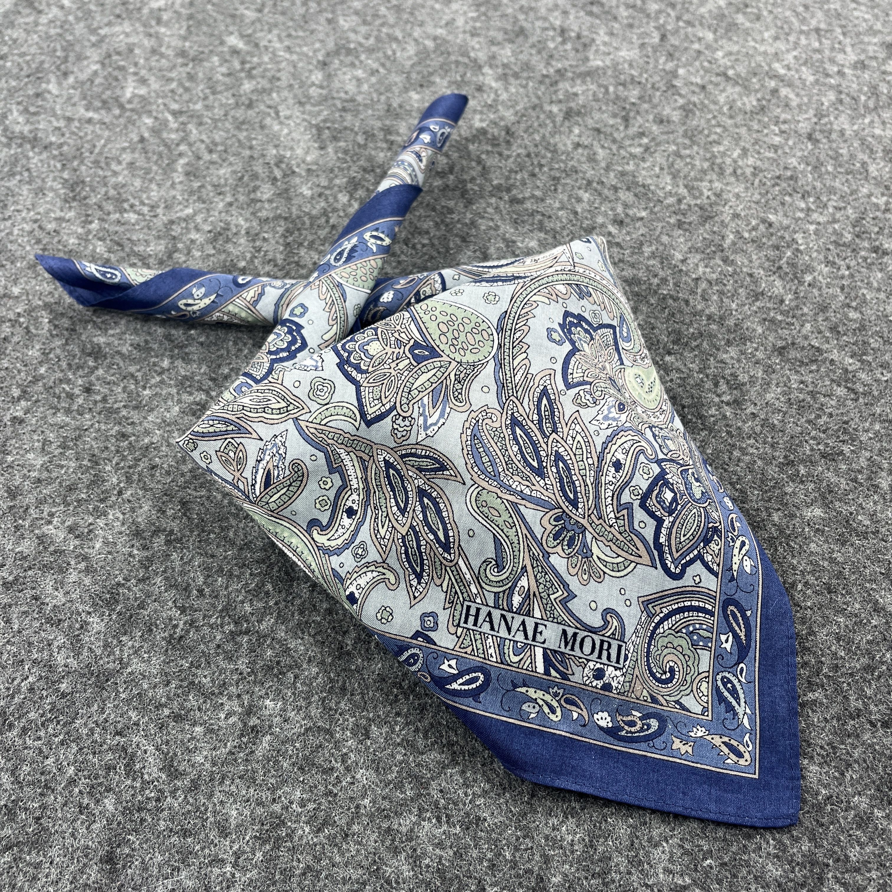 Hanae Mori × Japanese Brand Hanae Mori Bandana / Handkerchief / Neckerchief B212 Size ONE SIZE - 2 Thumbnail
