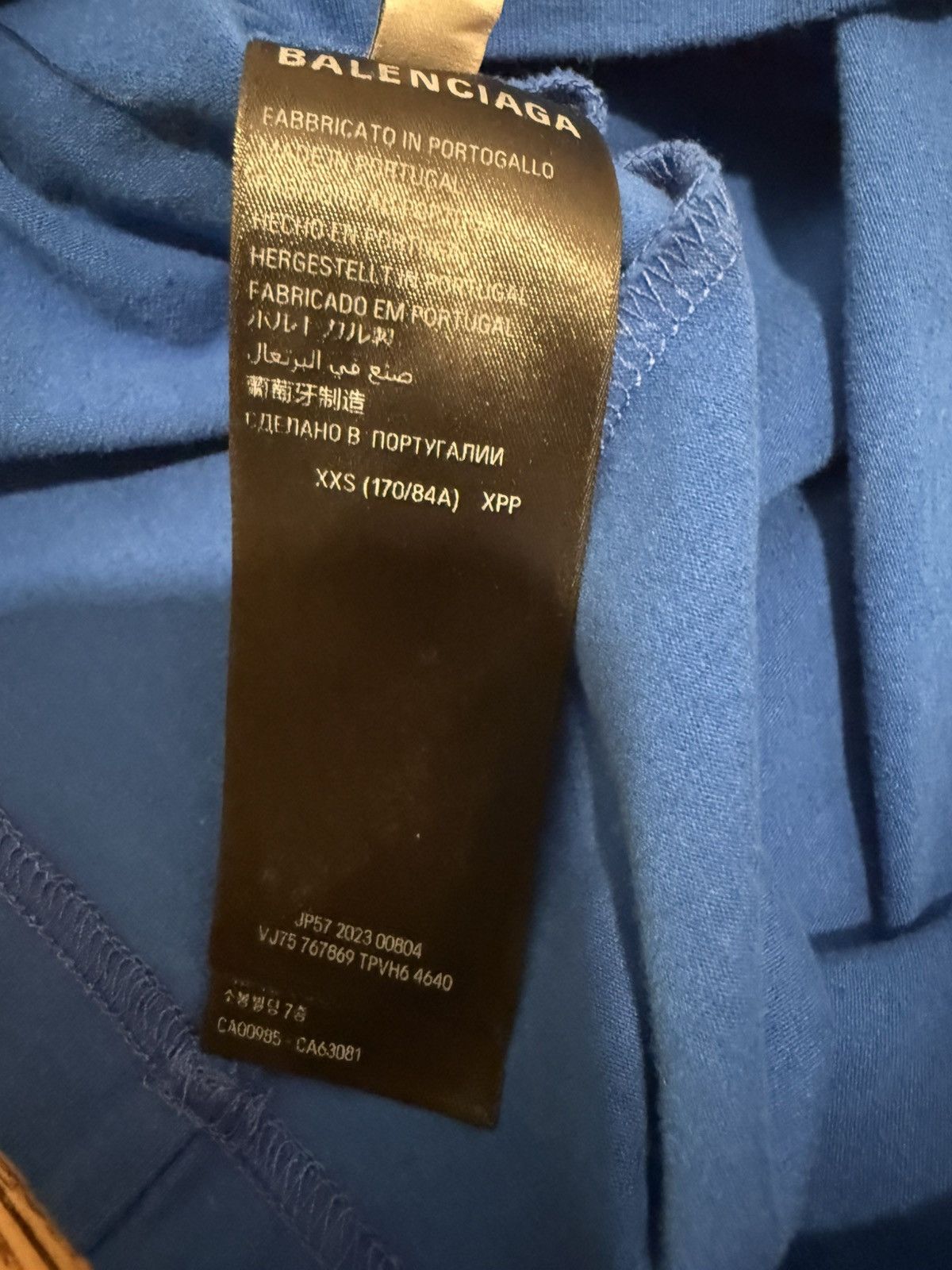 Balenciaga Balenciaga UNISEX Turtleneck T Shirt Size XS / US 0-2 / IT 36-38 - 6 Thumbnail