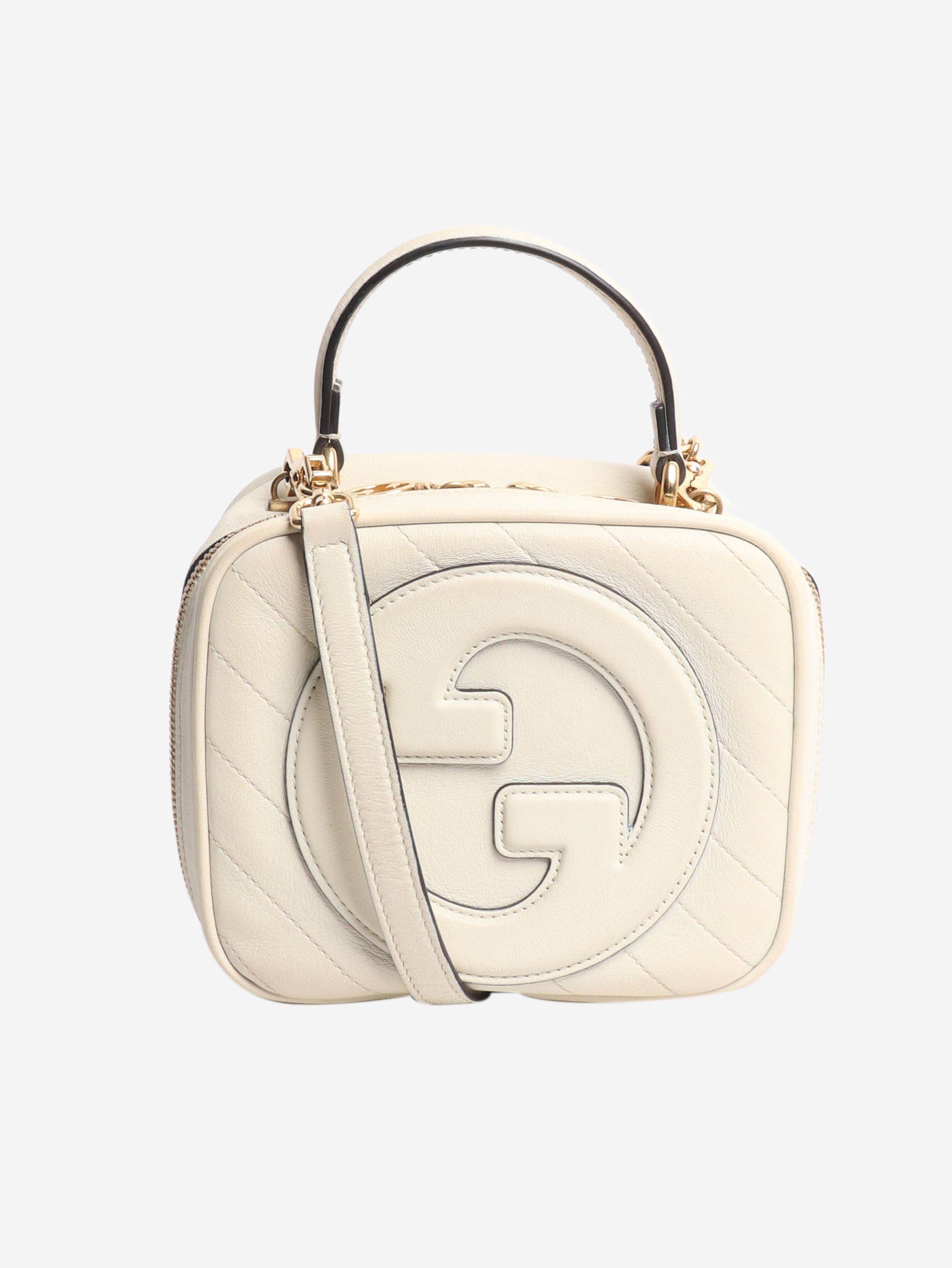 Gucci Cream Blondie leather top handle bag Size ONE SIZE - 1 Thumbnail
