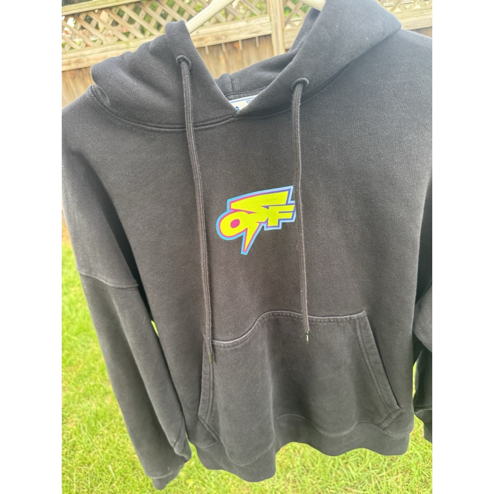 Off-White Off-White Thunder Hoodie Size Extra Small Fits Small-Medium Size US XS / EU 42 / 0 - 2 Thumbnail