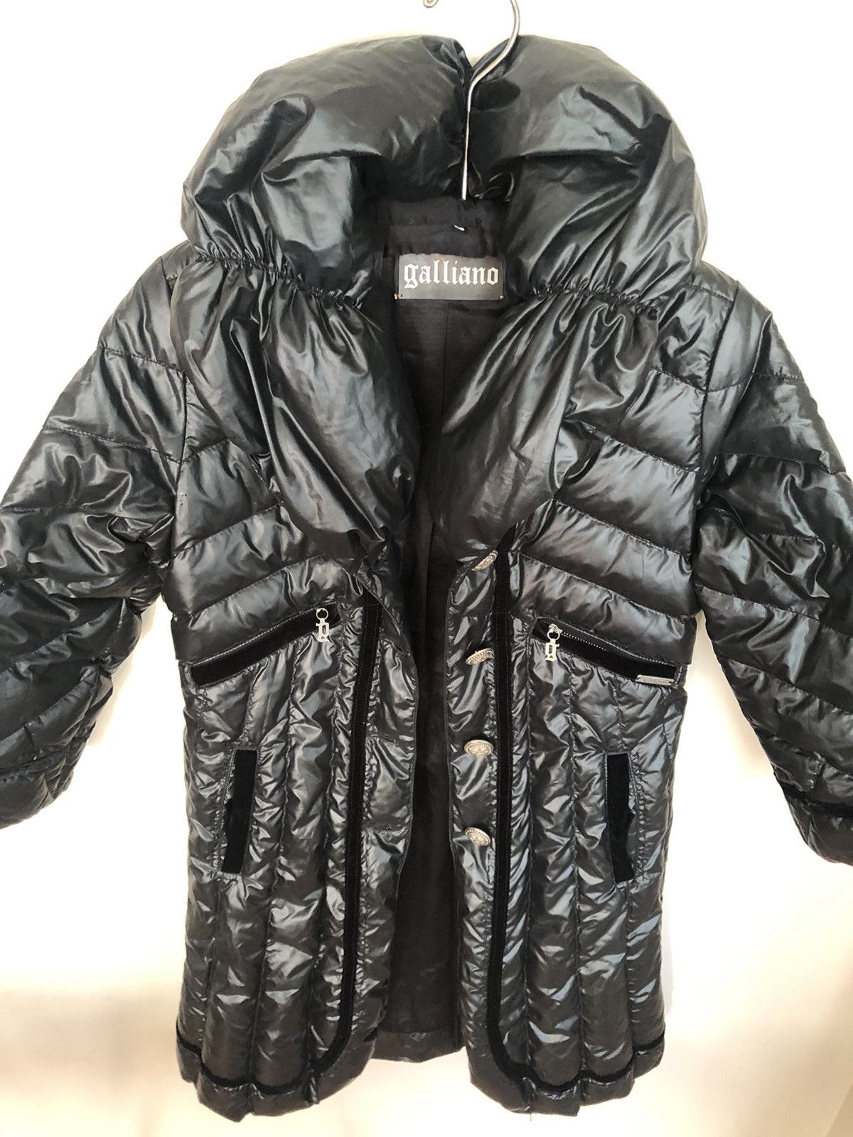 John Galliano Vintage Galliano Opulent Down Puffer Coat Size M / US 6-8 / IT 42-44 - 3 Thumbnail