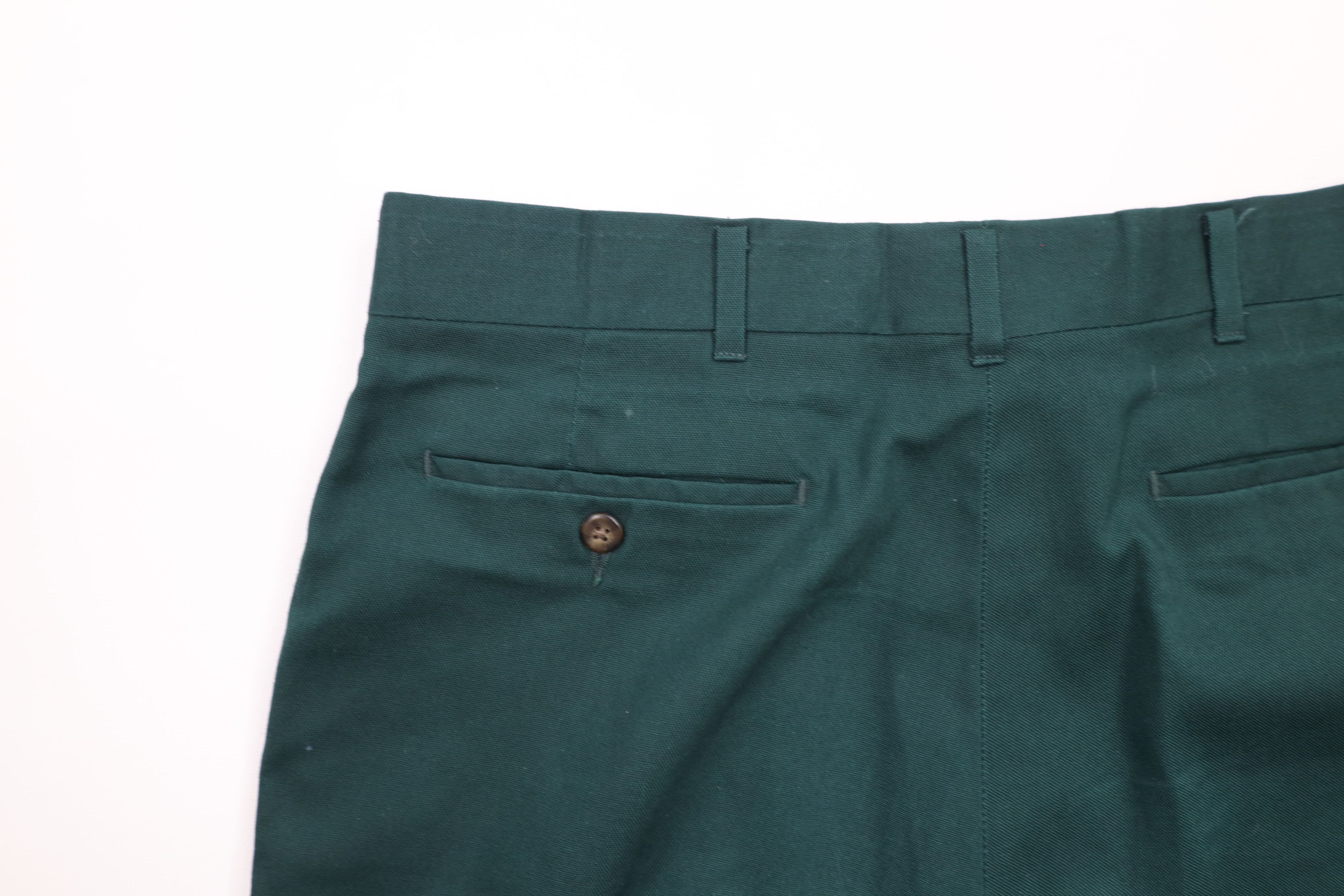 Vintage Vintage 90s Streetwear Knit Wide Leg Chino Pants Green USA Size US 36 / EU 52 - 14 Thumbnail