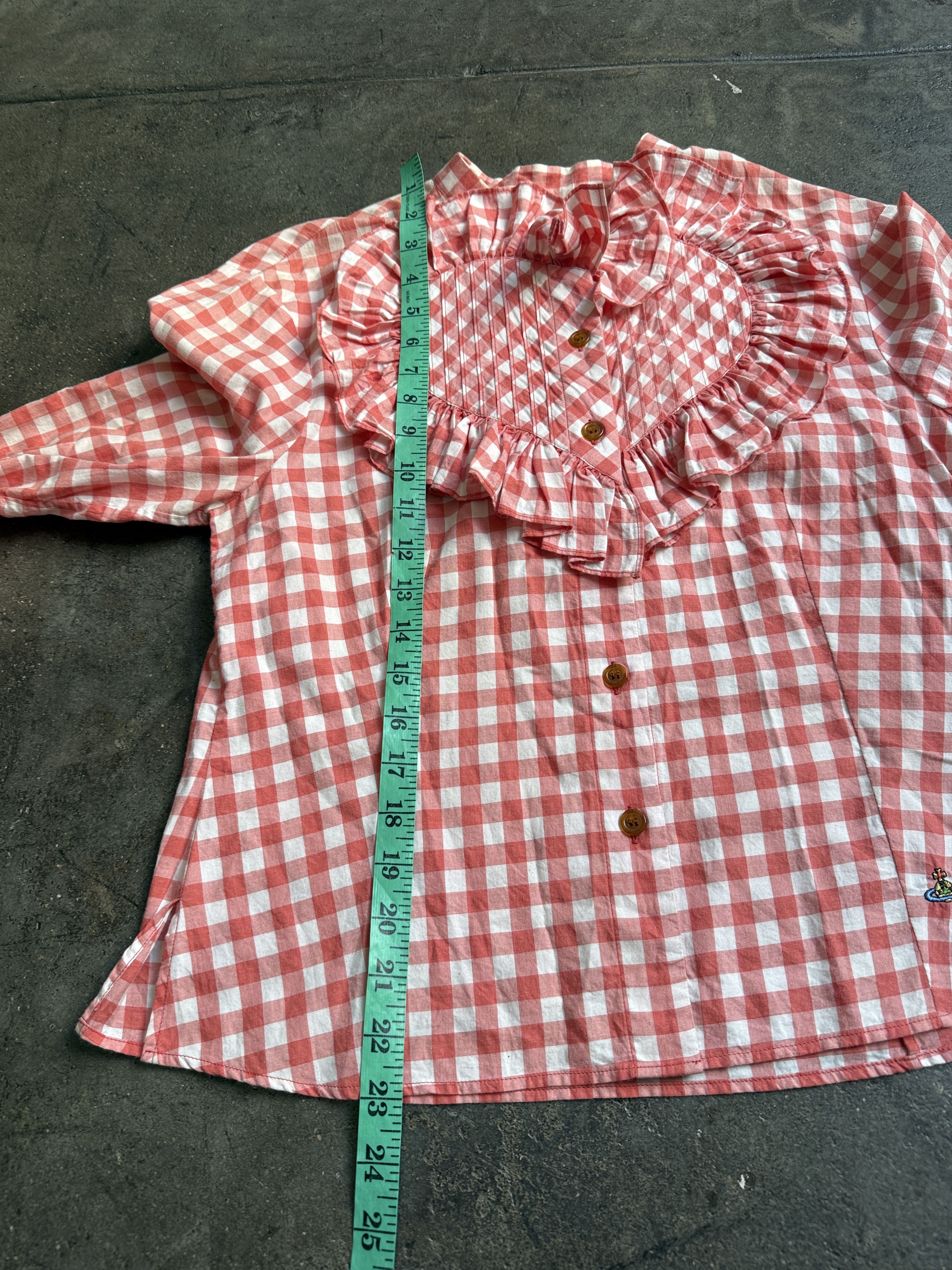 Vivienne Westwood NWT 2014 Red Label HEART light checkered jacket Size XS / US 0-2 / IT 36-38 - 13 Thumbnail