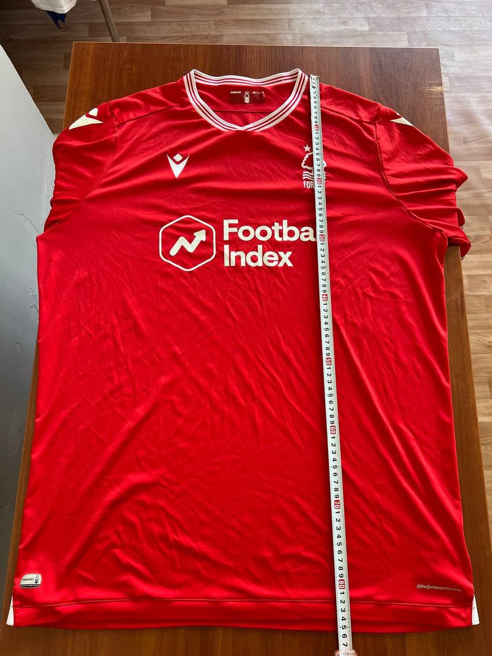Macron 2020/21 Nottingham Forest Macron Home Soccer Jersey Mens 4XL Size US XXL / EU 58 / 5 - 13 Thumbnail
