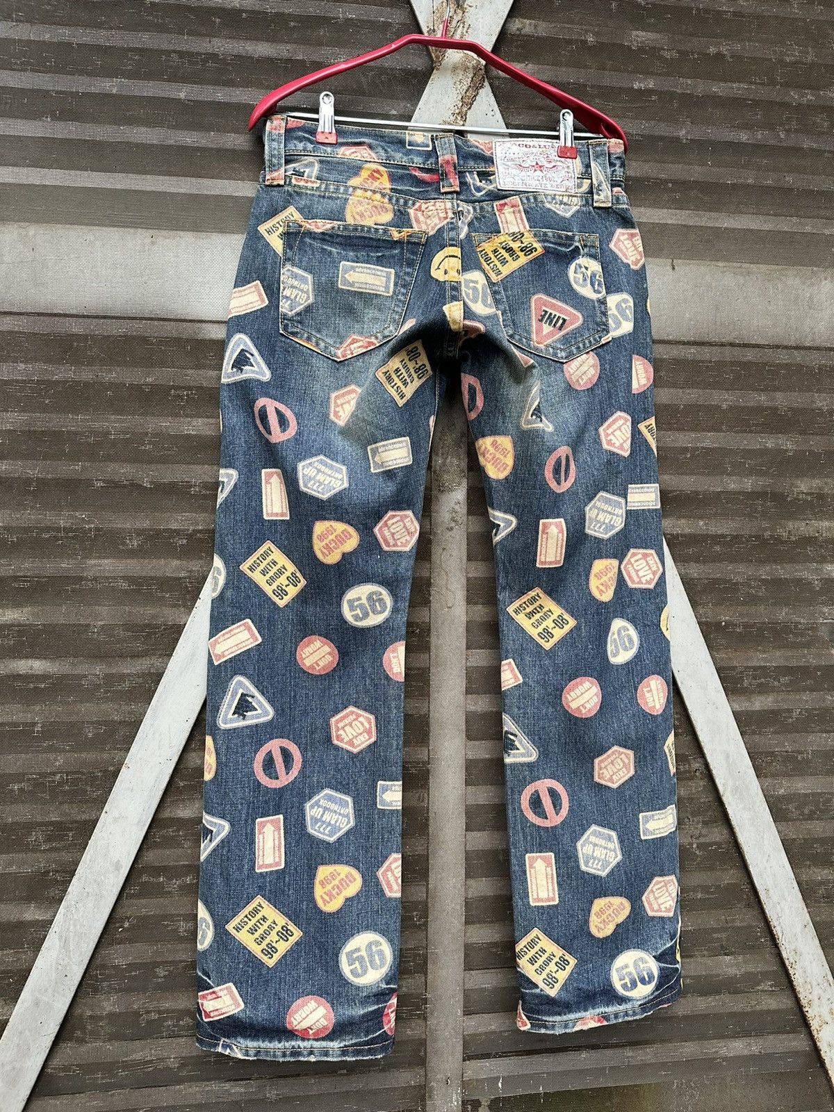Vintage Vintage Co&Lu Fully Patchwork Print Denim (Woman) Size US 30 / EU 46 - 8 Thumbnail