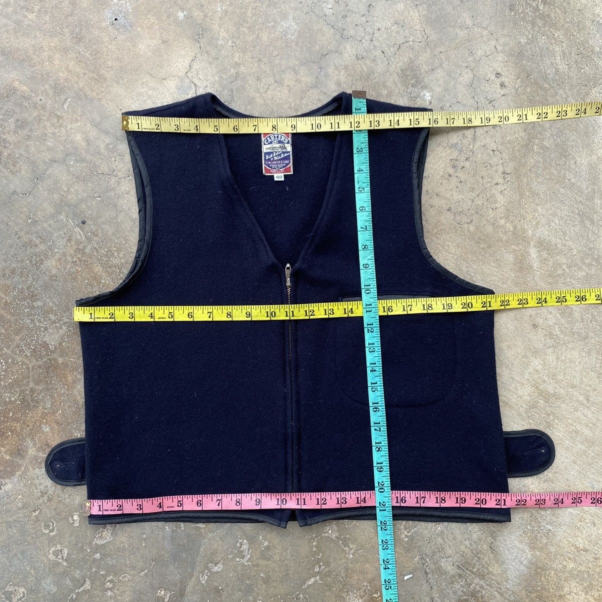 Carter's × Vintage Vintage Carters Wool Vest Jacket Size US M / EU 48-50 / 2 - 15 Thumbnail