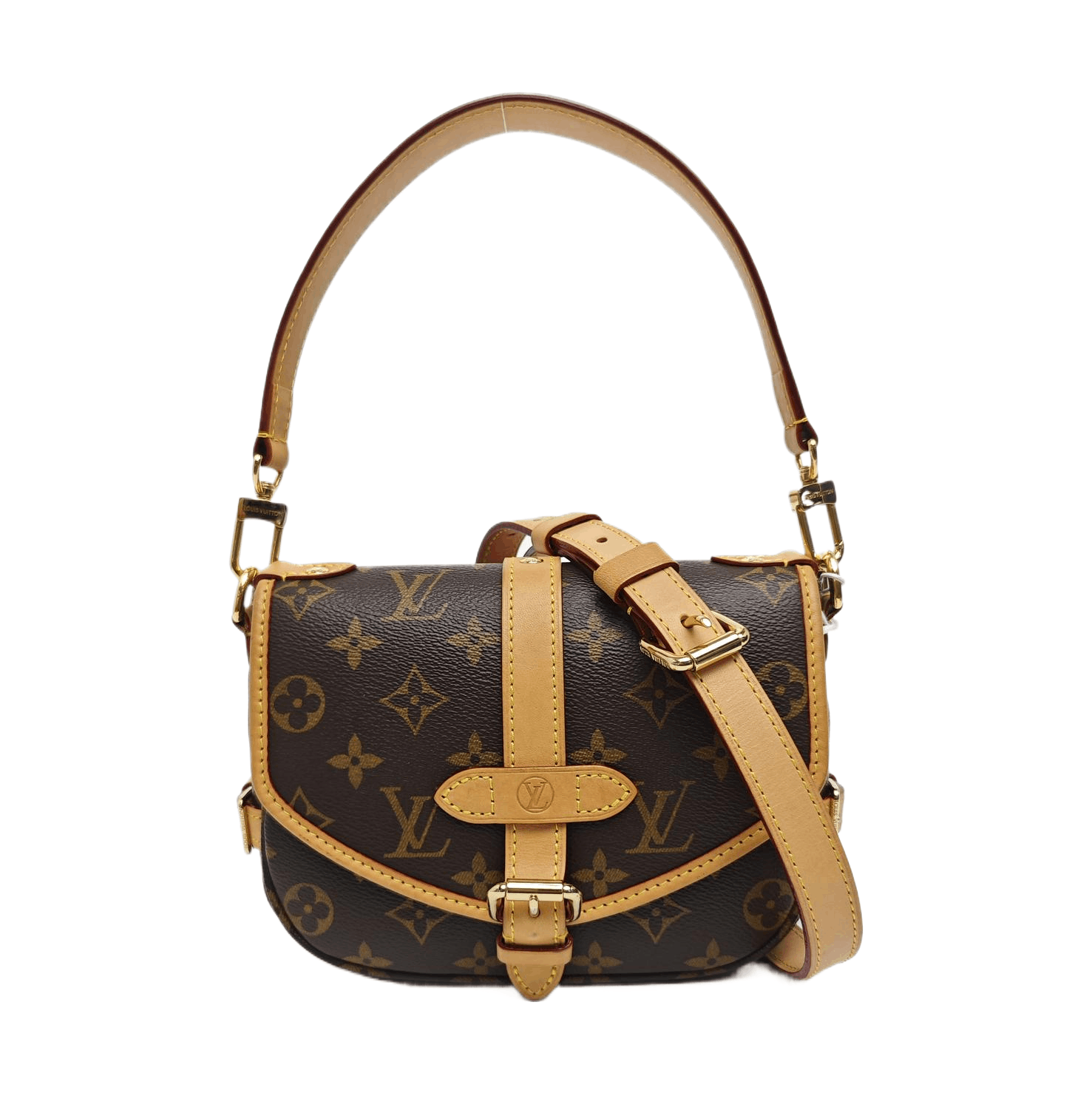 Louis Vuitton Louis Vuitton Saumur BB Monogram Coated Canvas Bag Size ONE SIZE - 1 Thumbnail