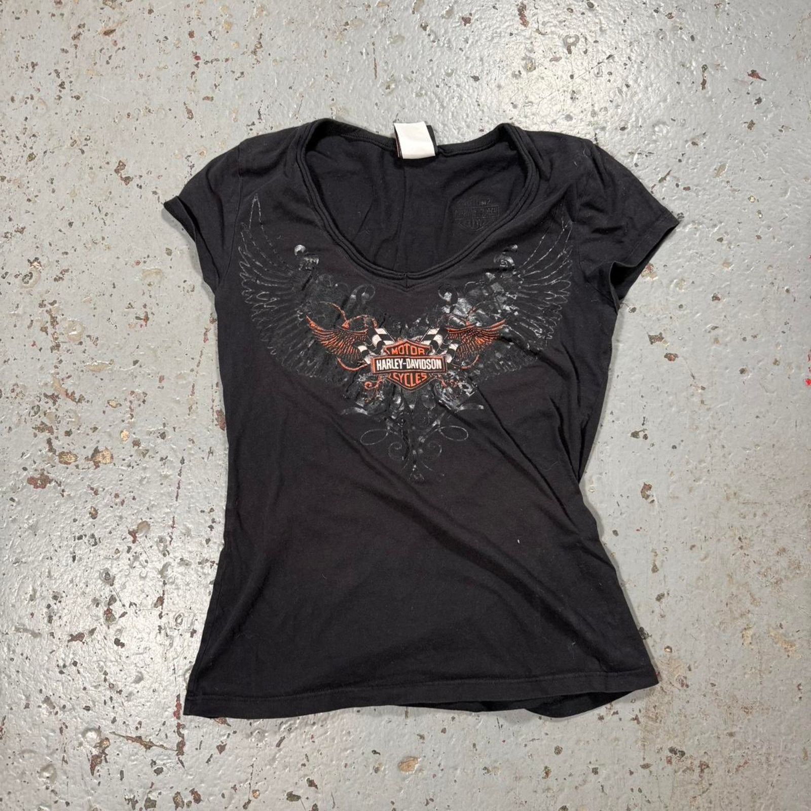 Harley Davidson Vintage y2k harley davidson Punk Tee Size US M / EU 48-50 / 2 - 1 Thumbnail