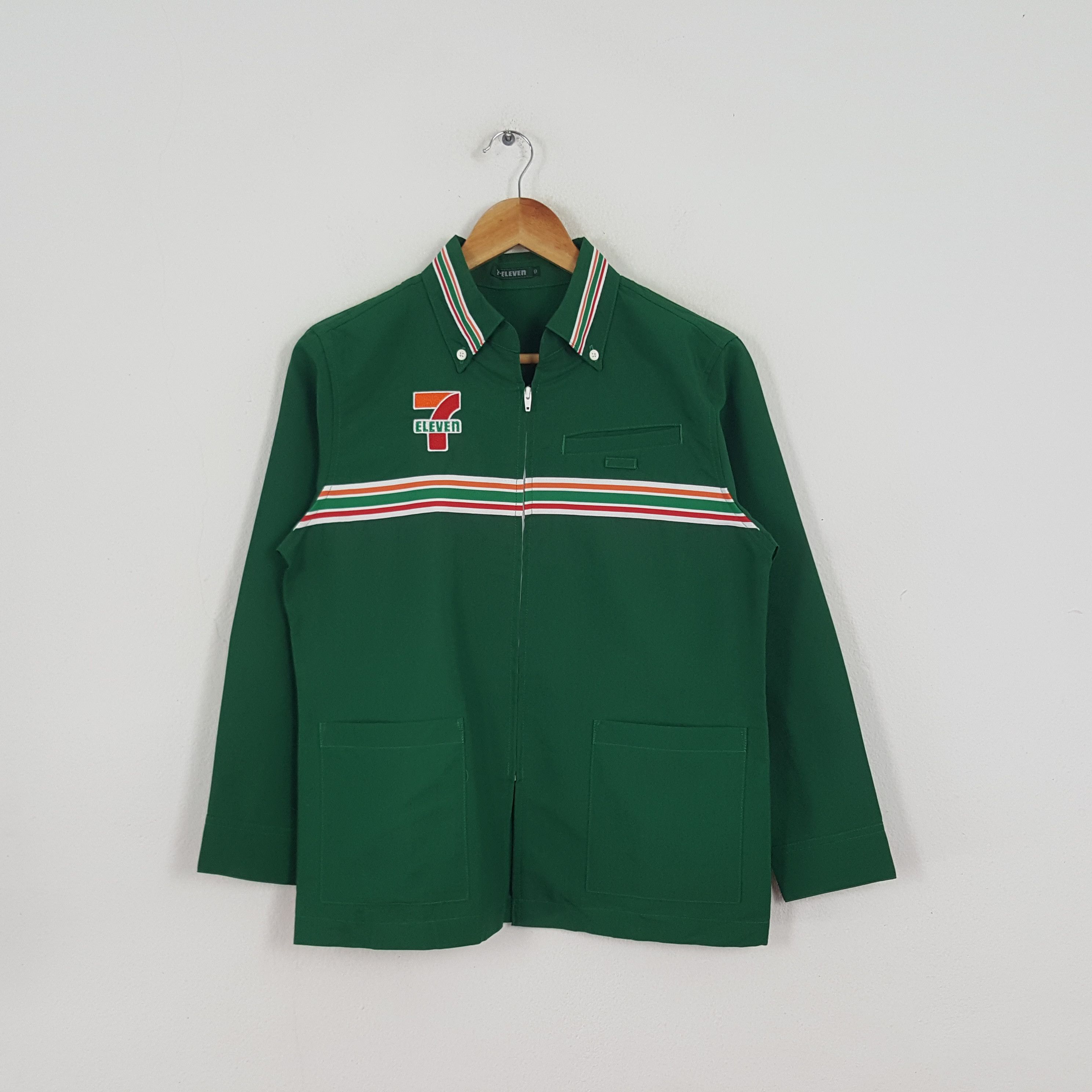 Japanese Brand × Vintage Vintage 7 Eleven Japanese Brand Uniform Jacket Size US S / EU 44-46 / 1 - 3 Thumbnail