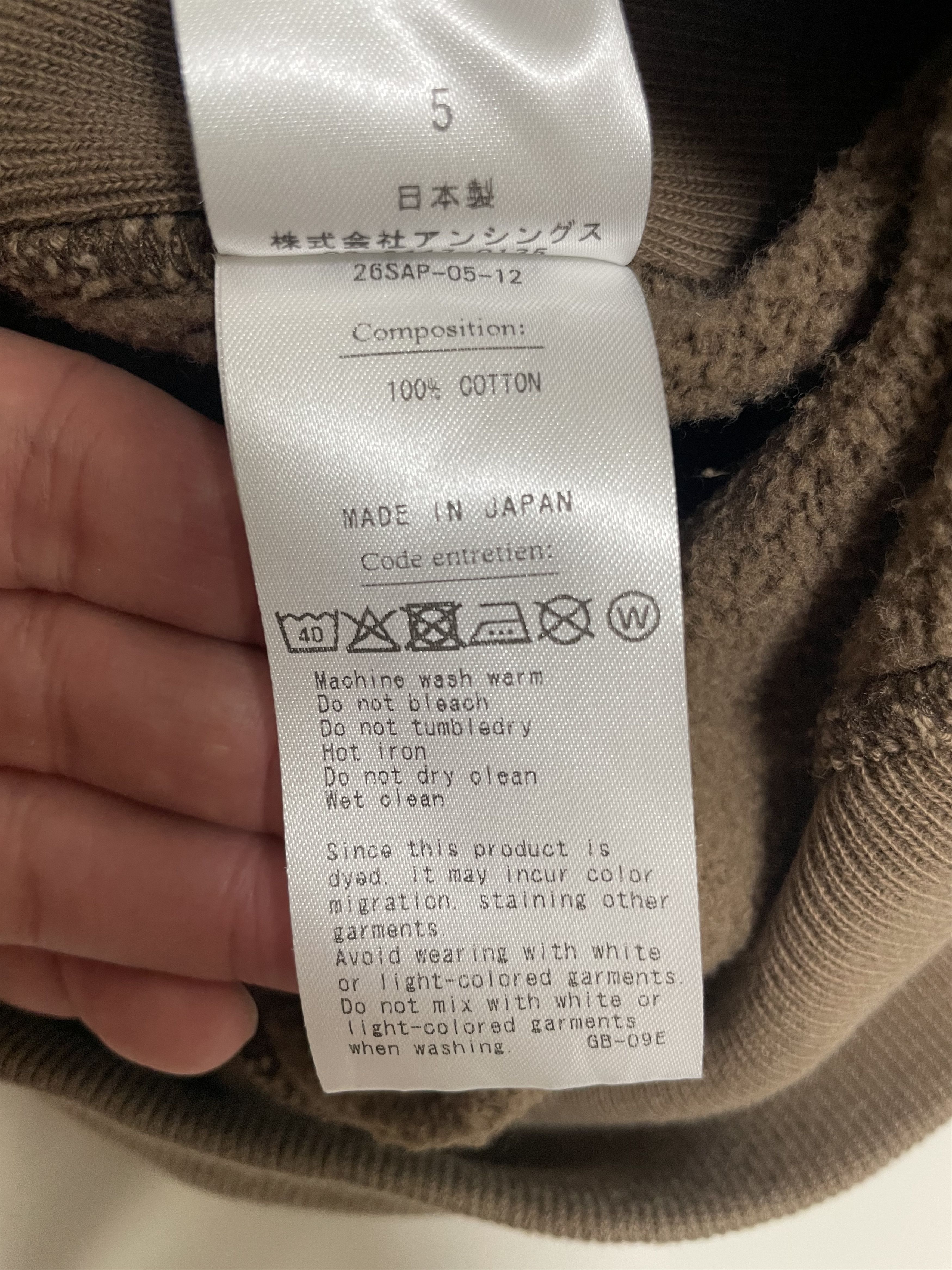 A.PRESSE 26SS Vintage half zip sweatshirt Size US XXL / EU 58 / 5 - 6 Thumbnail