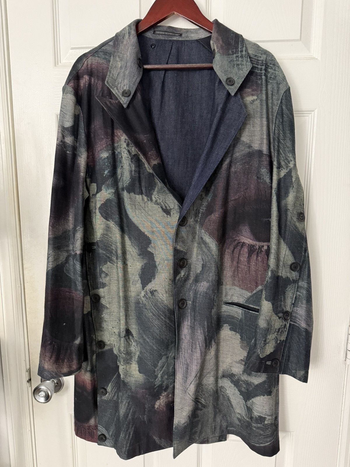 Yohji Yamamoto YYPH 21SS Runway Denim Eye Jacket Size US M / EU 48-50 / 2 - 1 Thumbnail