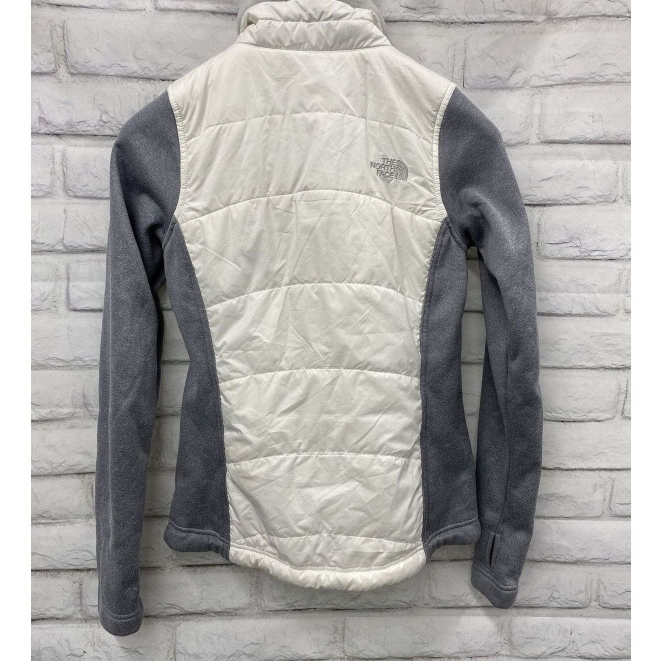 The North Face North Face Women’s Size Extra Small White And Gray Jacket Size XS / US 0-2 / IT 36-38 - 2 Thumbnail
