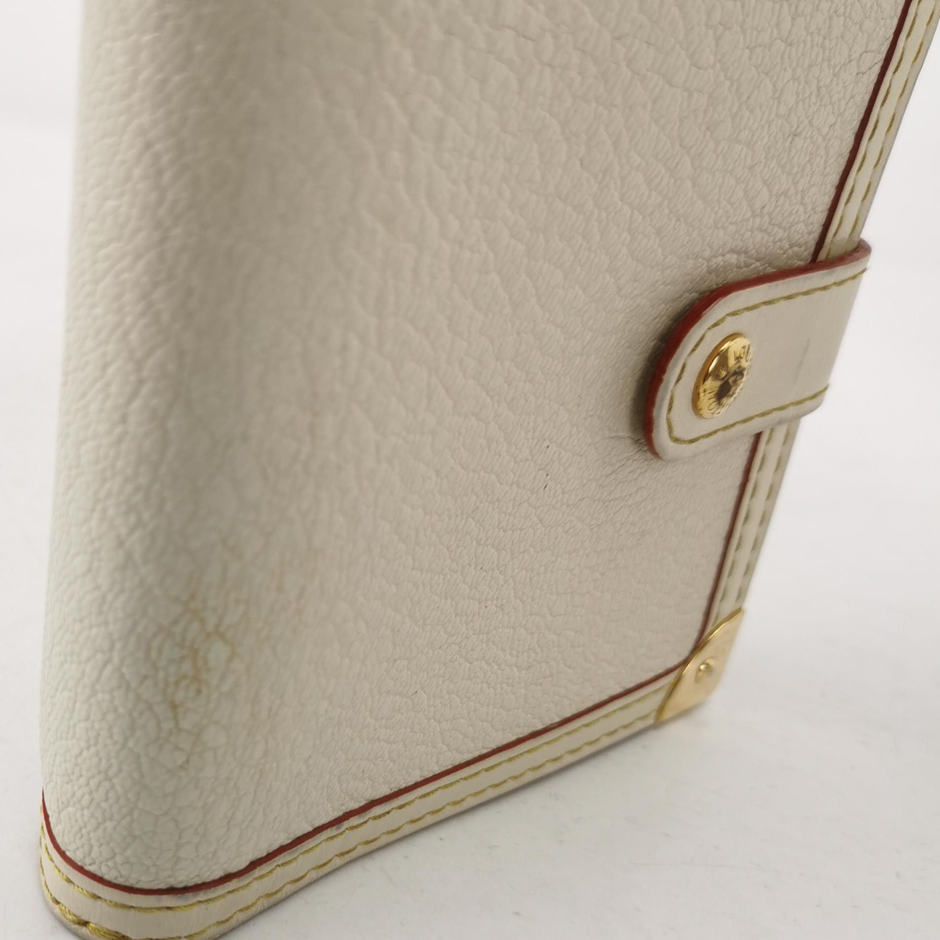Louis Vuitton Louis Vuitton (LV) Lambskin Simple Gold Edge Wallet -y2506 Size ONE SIZE - 8 Thumbnail