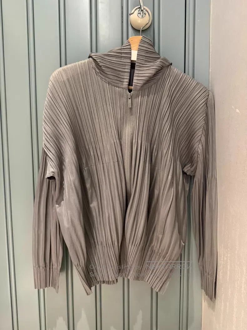 Issey Miyake Issey Miyake Black Jacket Size L / US 10 / IT 46 - 2 Thumbnail