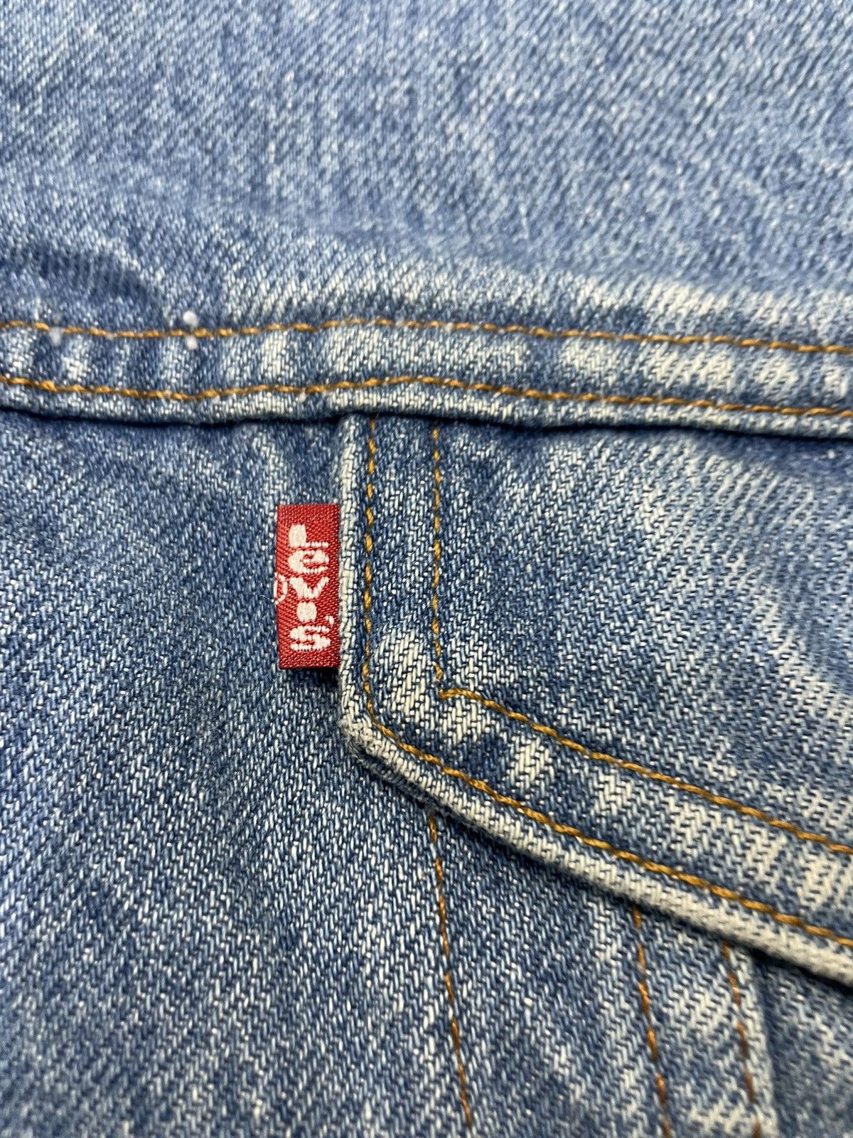 Levi's 90's Levi’s Sherpa Vintage Denim Jacket White Tag Size US M / EU 48-50 / 2 - 6 Thumbnail