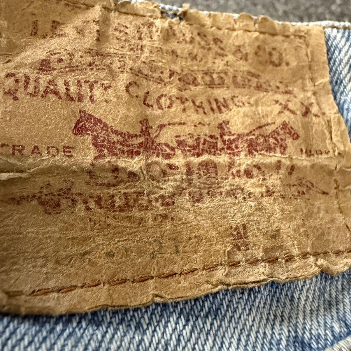 Levi's Vintage 90s Levis 606-0217 Faded Aging Distressed Denim W30 Size US 30 / EU 46 - 18 Thumbnail