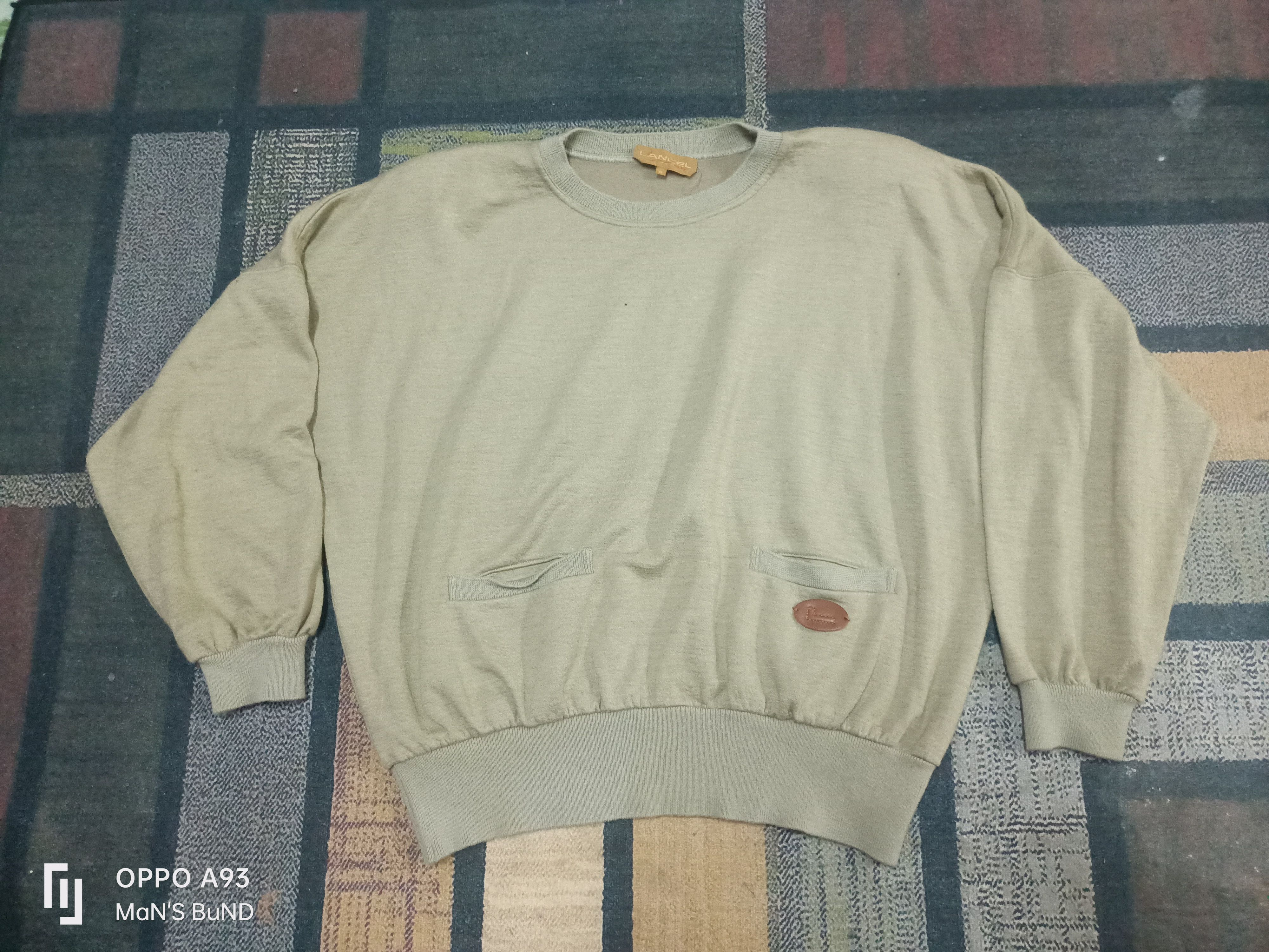 Lancel × Vintage LANCEL PARIS Sweatshirt Big LoGo Size M / US 6-8 / IT 42-44 - 2 Thumbnail