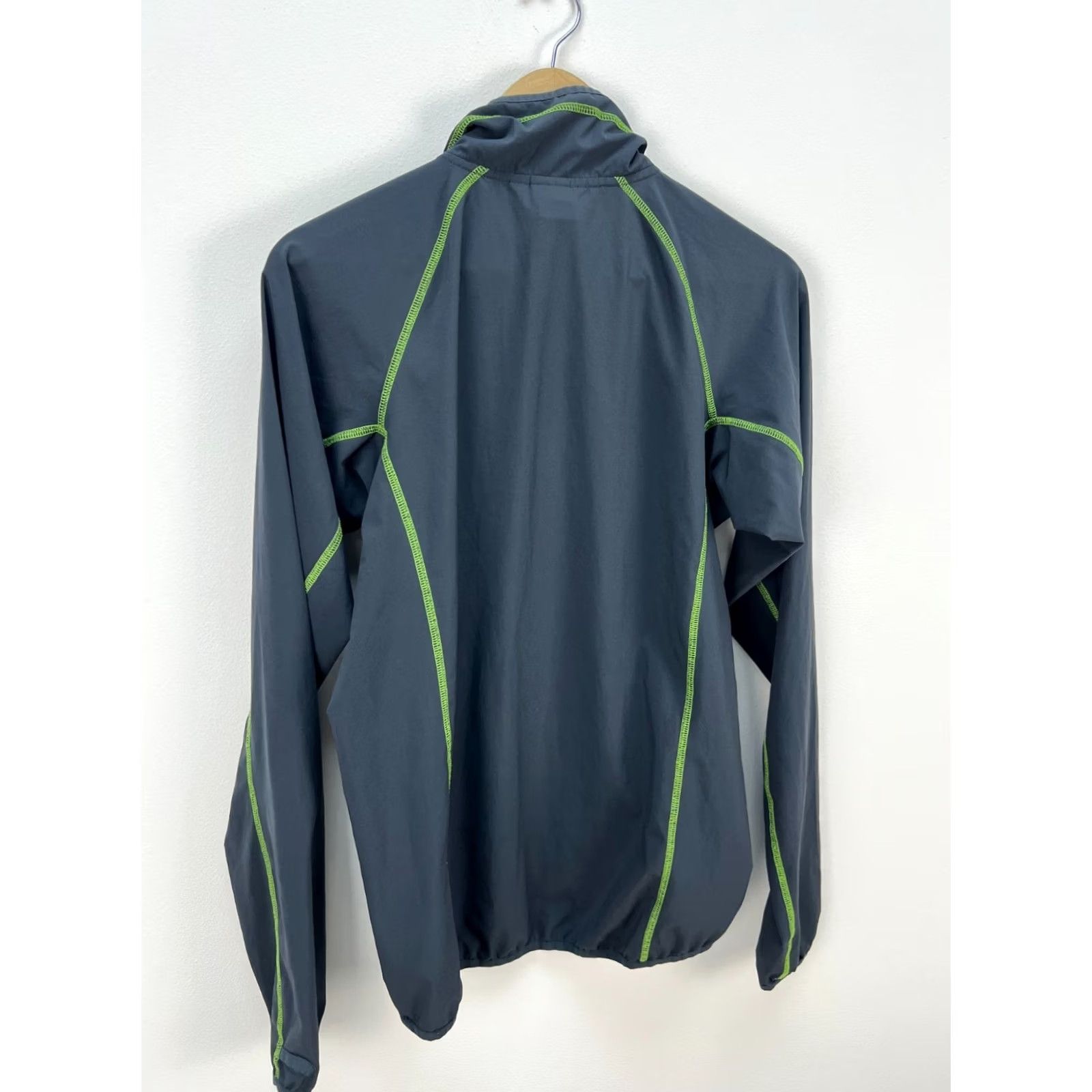 Rab RAB Shirt Men S Gray Green Logo Ventus Pull-On Light Elastic Pullover Top Long Sleeve High Neck Size US S / EU 44-46 / 1 - 6 Thumbnail