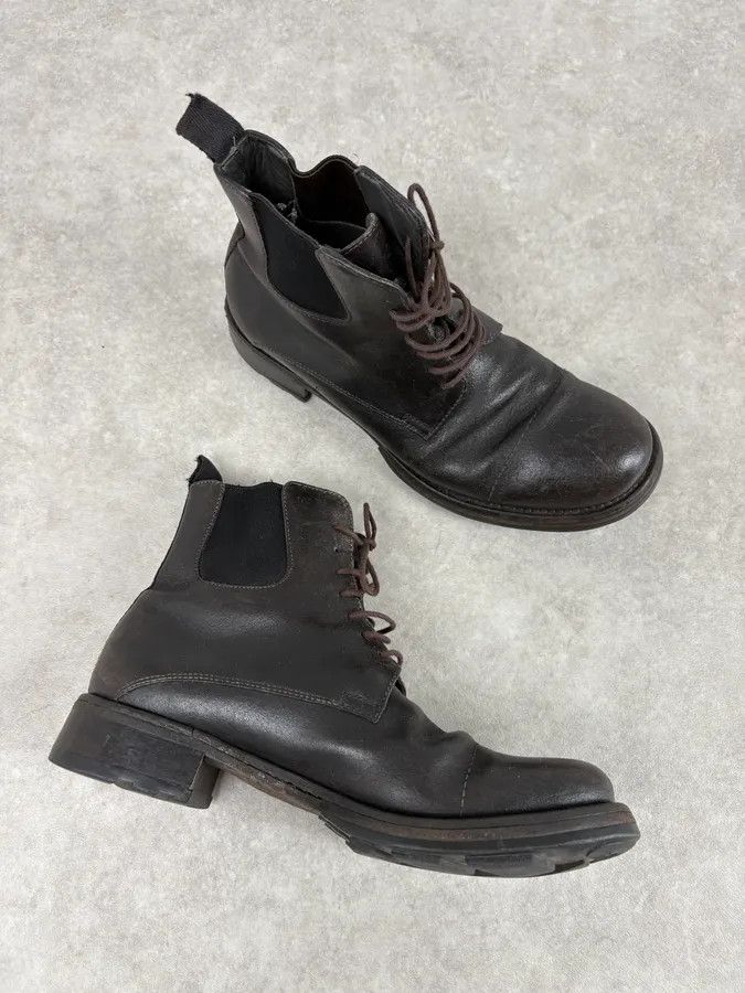 Miu Miu 2000s Miu Miu Dark Brown Premium Leather Boots Size US 8 / IT 38 - 5 Thumbnail