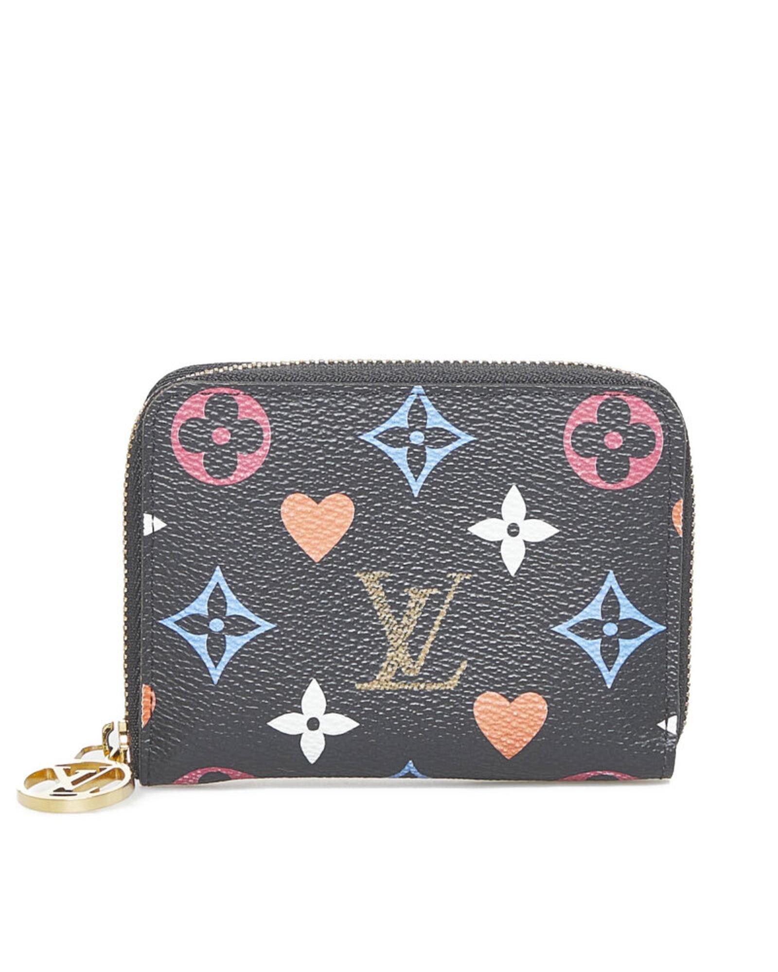Louis Vuitton Zippy Coin Purse Limited Edition Game On Multicolor