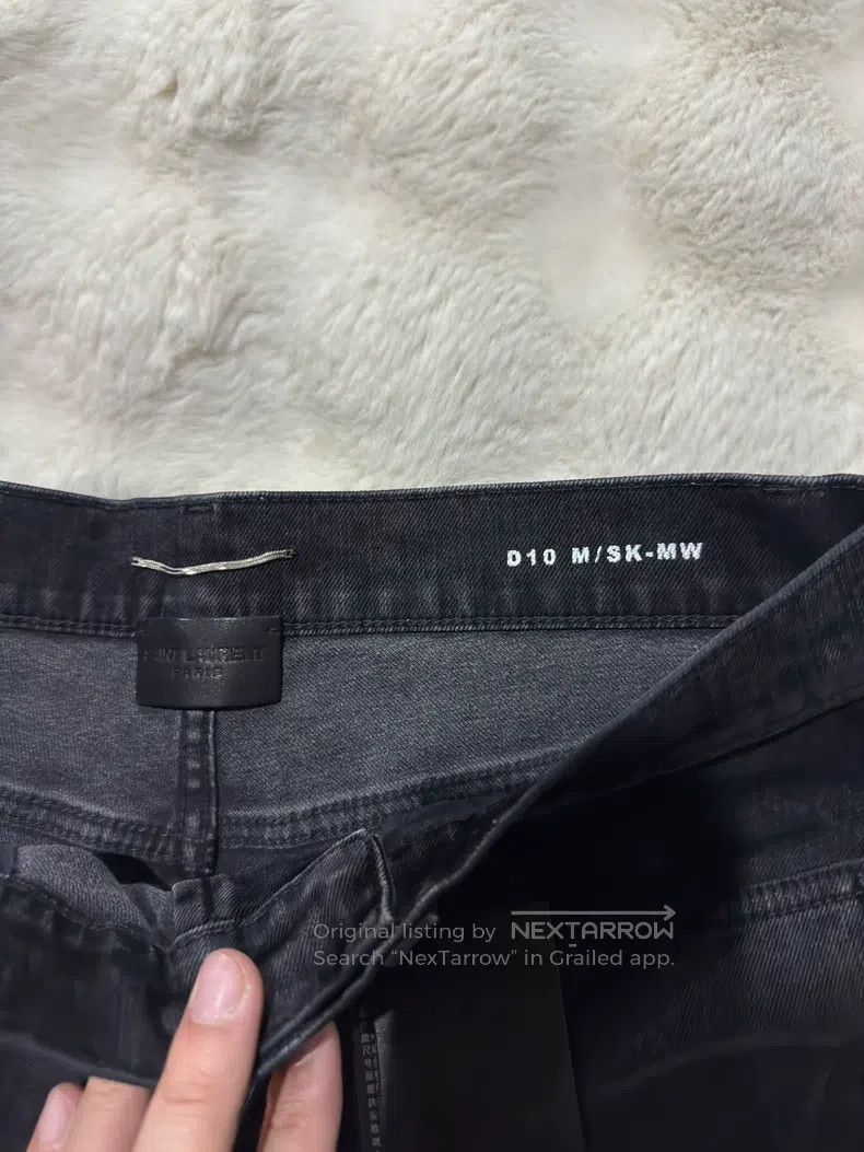 Saint Laurent Paris Saint Laurent Paris Glue Splatter Black Grey Jeans Size US 29 - 4 Thumbnail