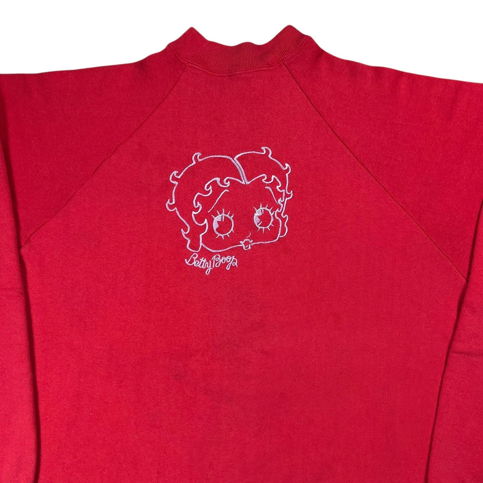Hanes × Vintage Vintage 90s Hanes Betty Boop embroidered crewneck (L) Size US L / EU 52-54 / 3 - 2 Thumbnail