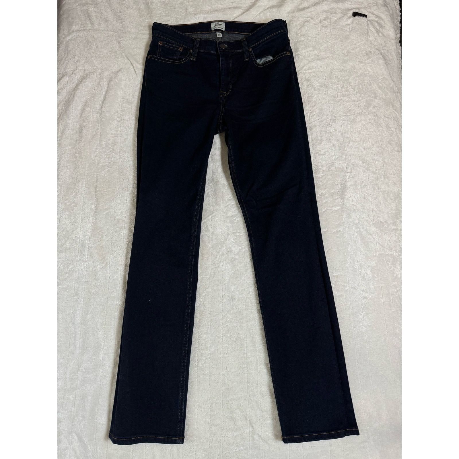J.Crew J.Crew Matchstick Classic Jean Dark Wash Slim Classic Rinse Size 27" / US 4 / IT 40 - 2 Thumbnail