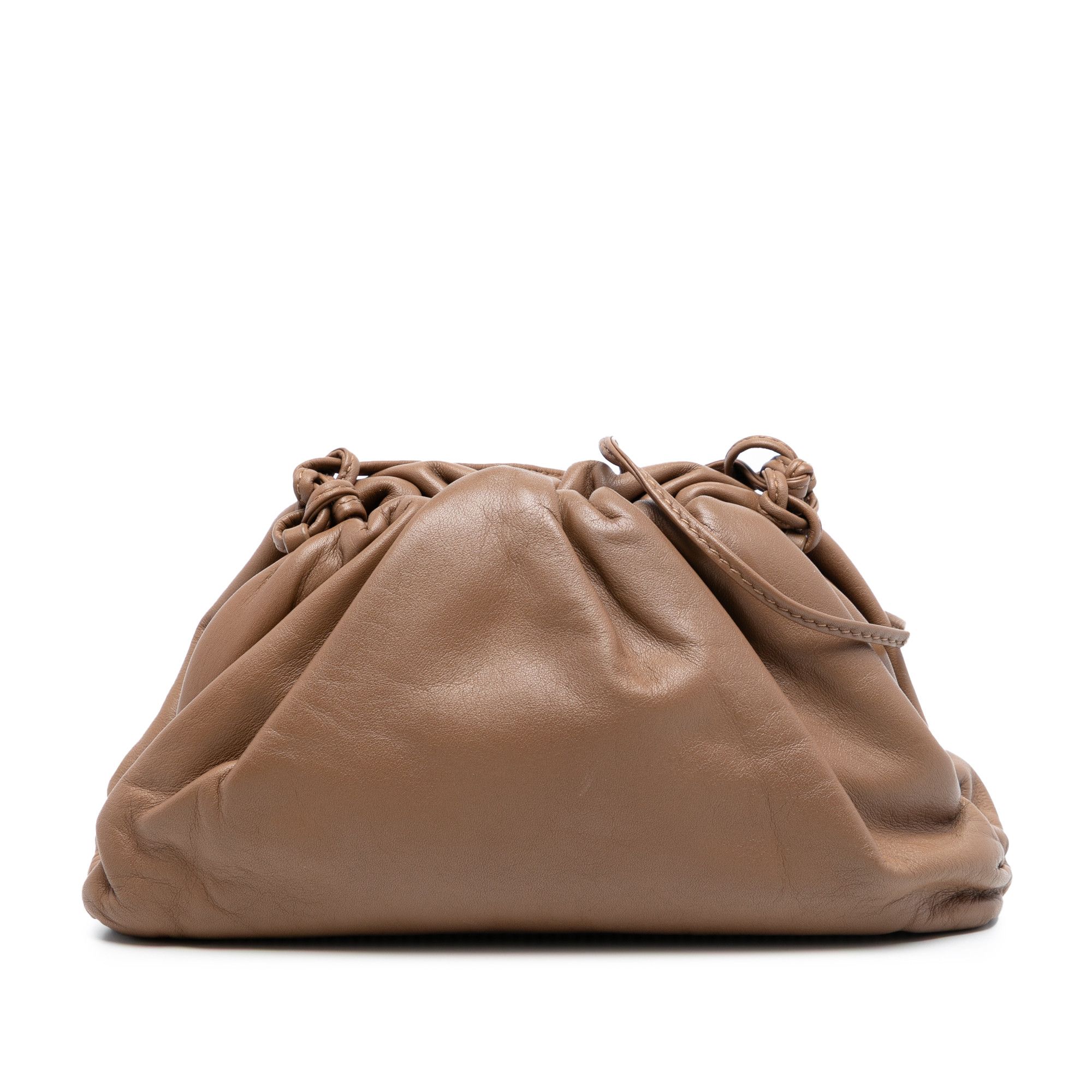 Bottega Veneta Bottega Veneta Lambskin The Mini Pouch Crossbody Size ONE SIZE - 1 Thumbnail