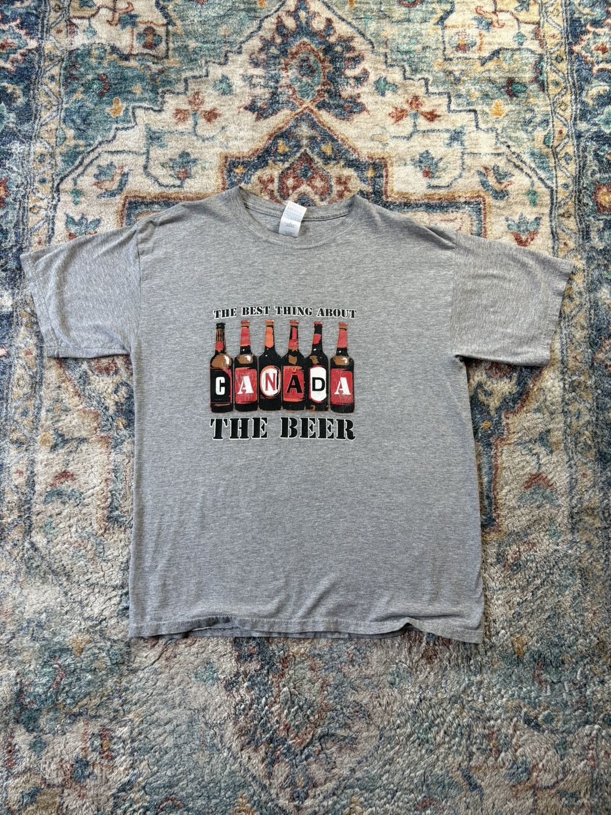 Vintage Vintage Canada Beer T-shirt Large Size US L / EU 52-54 / 3 - 1 Thumbnail