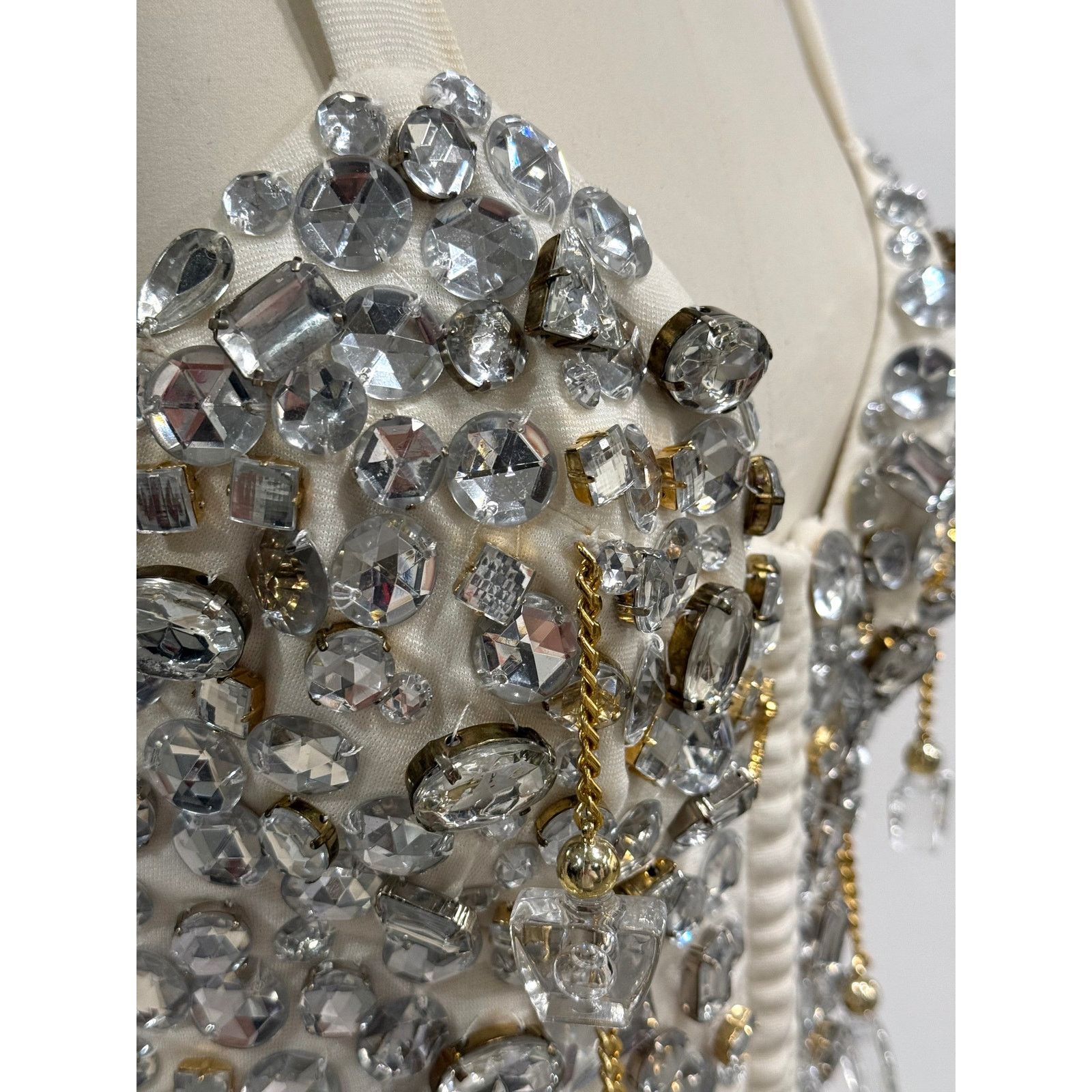 Dolce & Gabbana A/W1991 Dolce & Gabbana beaded crystal corset Size M / US 6-8 / IT 42-44 - 3 Thumbnail