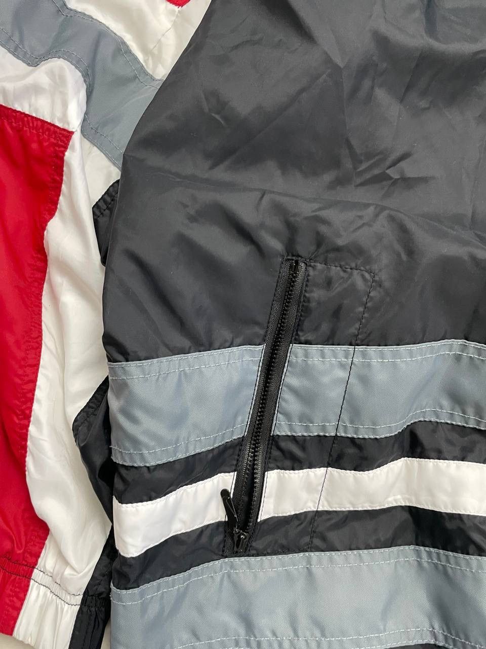 Nike × Vintage Nike Vintage 90’s Neylon Jacket Big Swoosh Rare Item Y2k Size US XL / EU 56 / 4 - 9 Thumbnail