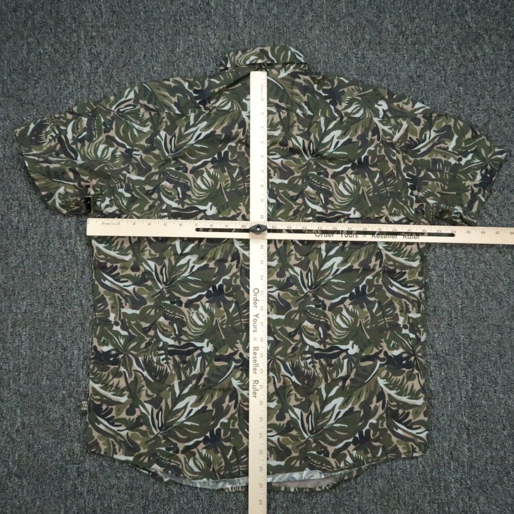 Howler Brothers Howler Brothers Shirt Mens Medium Green Floral Tropical Safari Button Up Size US M / EU 48-50 / 2 - 4 Thumbnail