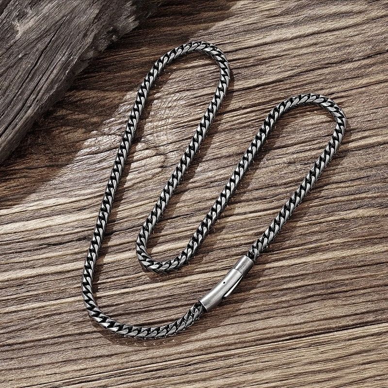 Other Curb Cuban Chain Pendant Accessories Foxtail Chain Necklace Size ONE SIZE - 11 Thumbnail