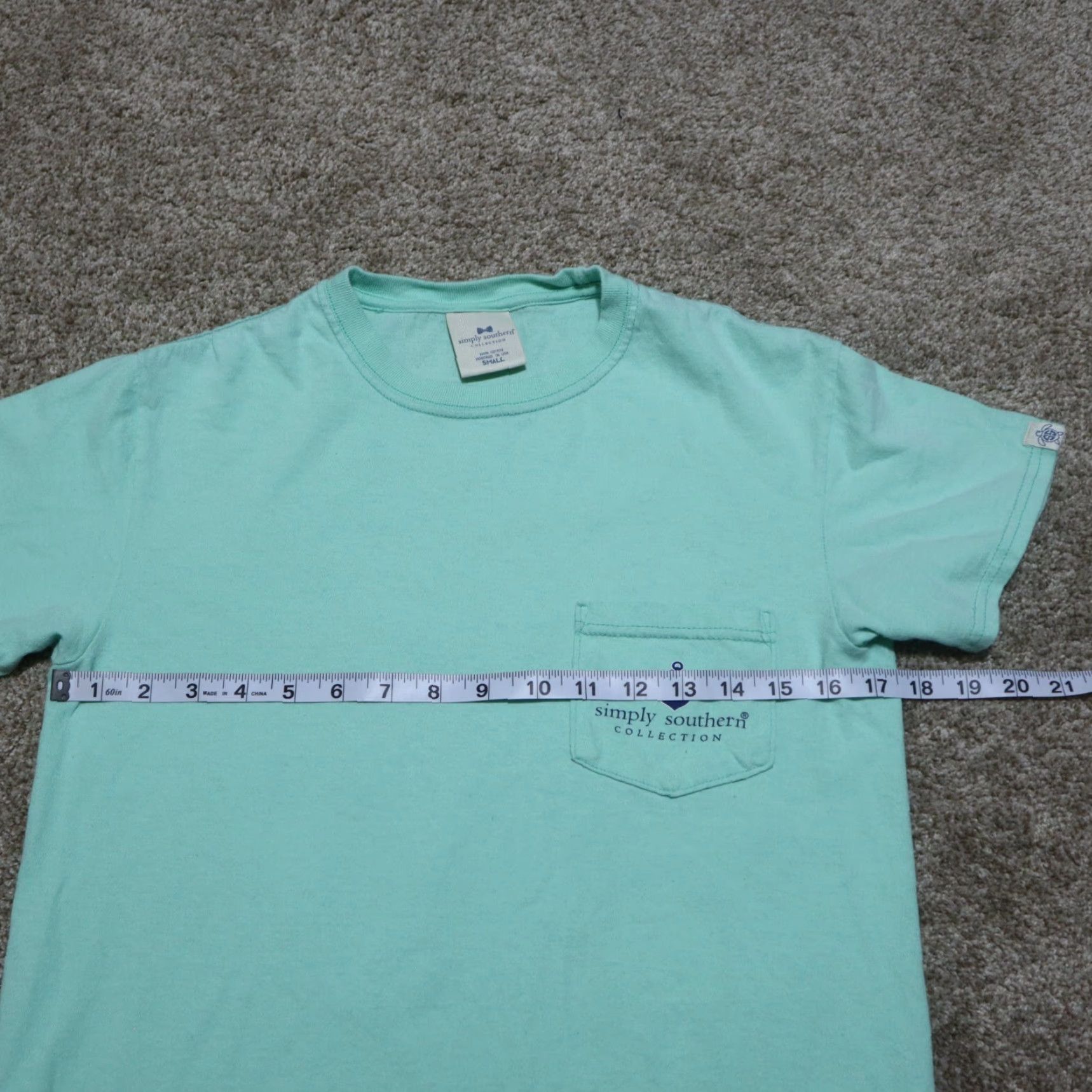 Hope Simply Southern Shirt Ladies Small Blue "Hope Is an Anchor for the Soul" T-Shirt Womens Small Blue 90s? Size S / US 4 / IT 40 - 5 Thumbnail