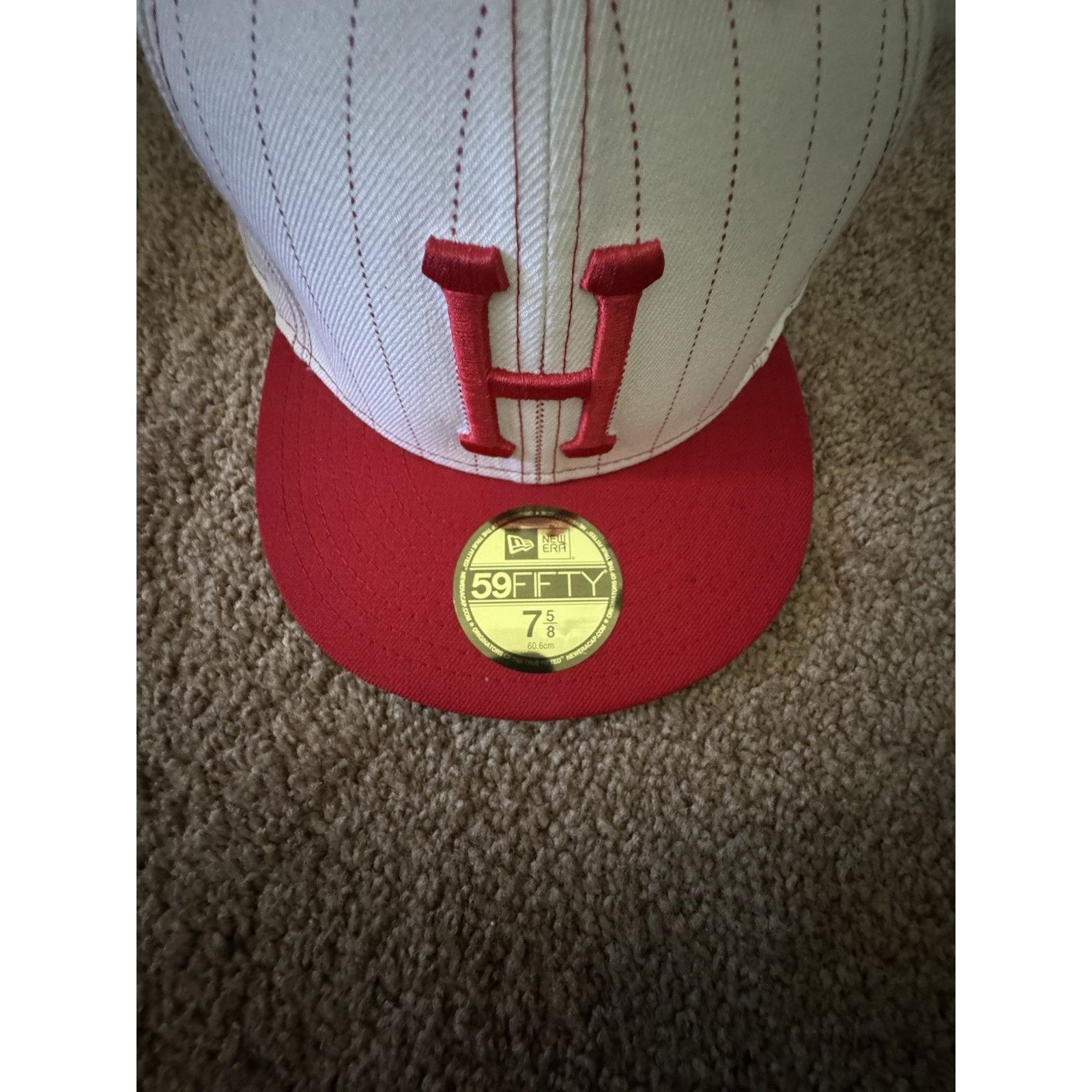 Huf Vtg Y2K 2009 Huf Skater Fitted Hat Size 7 5/8 Size ONE SIZE - 3 Thumbnail