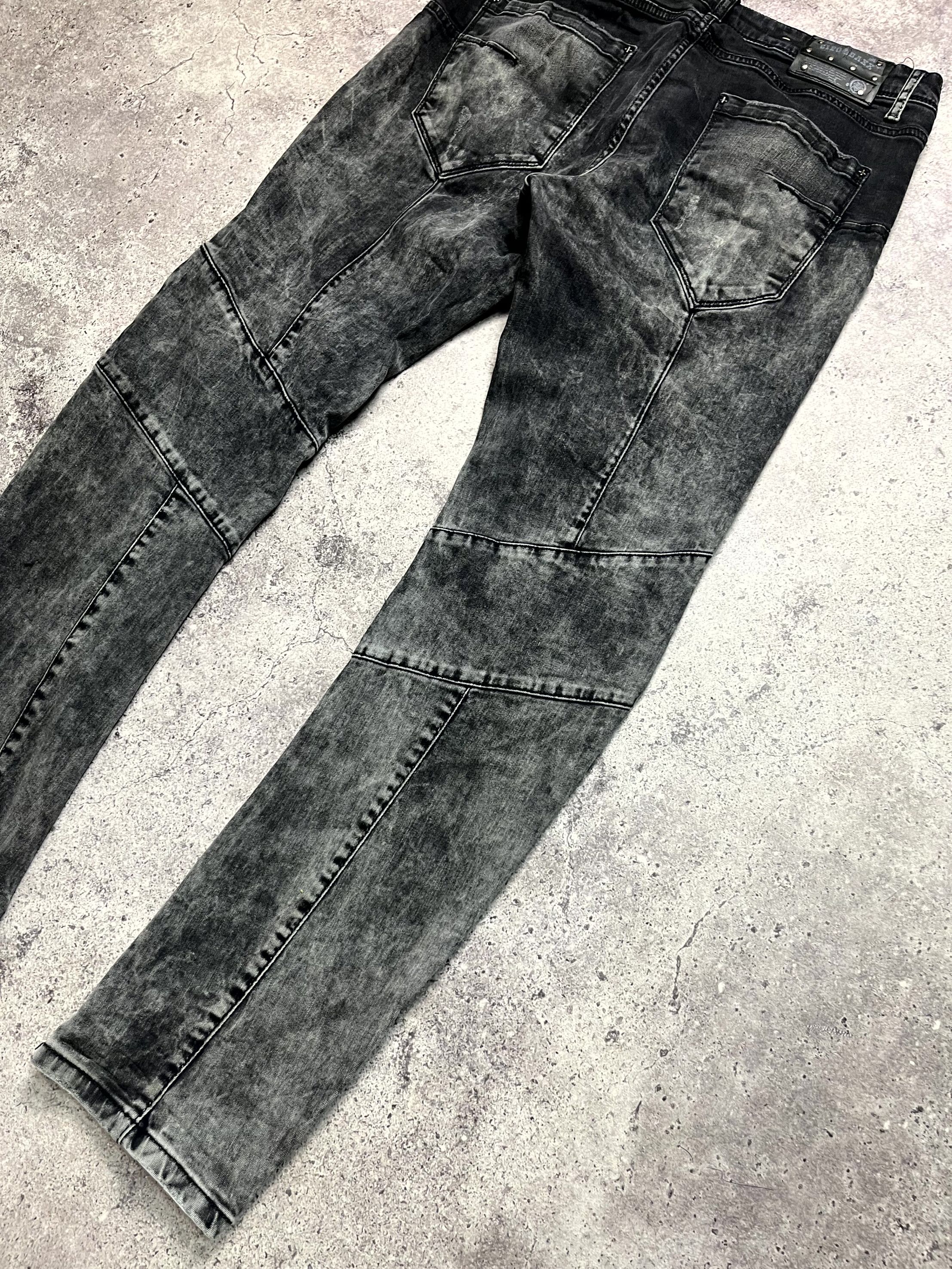 Other Cipo & Baxx Mens Washed Denim Slim Fit Gray Jeans Size 32 Size US 32 / EU 48 - 11 Thumbnail