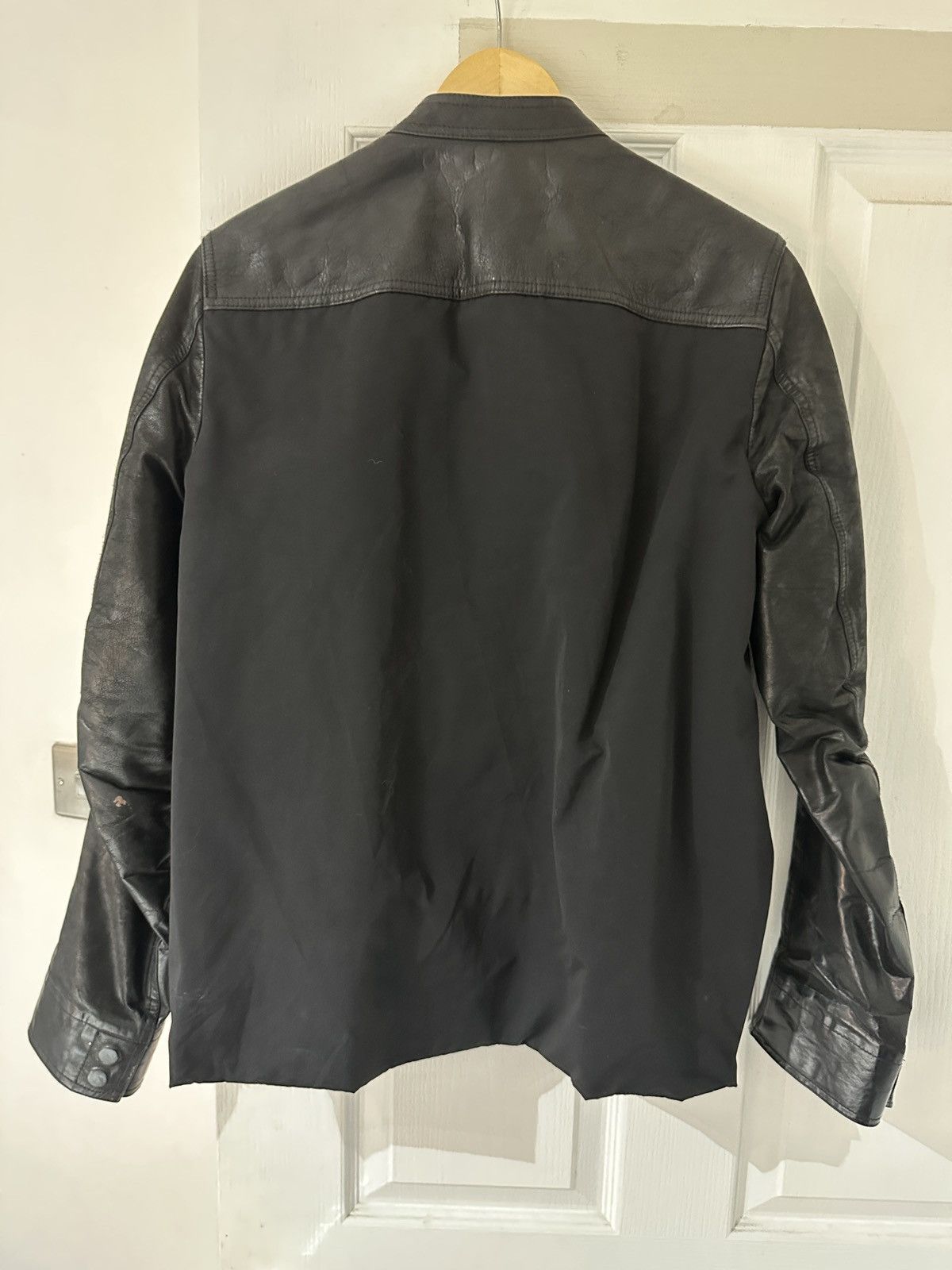 Rick Owens Rick Owens fw14 Moody Leather, Down, and Wool Jacket Size US M / EU 48-50 / 2 - 6 Thumbnail