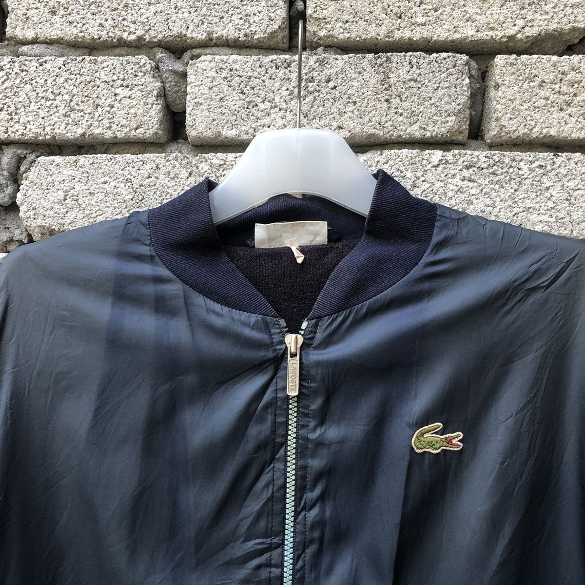 Lacoste × Vintage Vintage Lacoste Nylon Bomber Jacket Size US XL / EU 56 / 4 - 2 Thumbnail