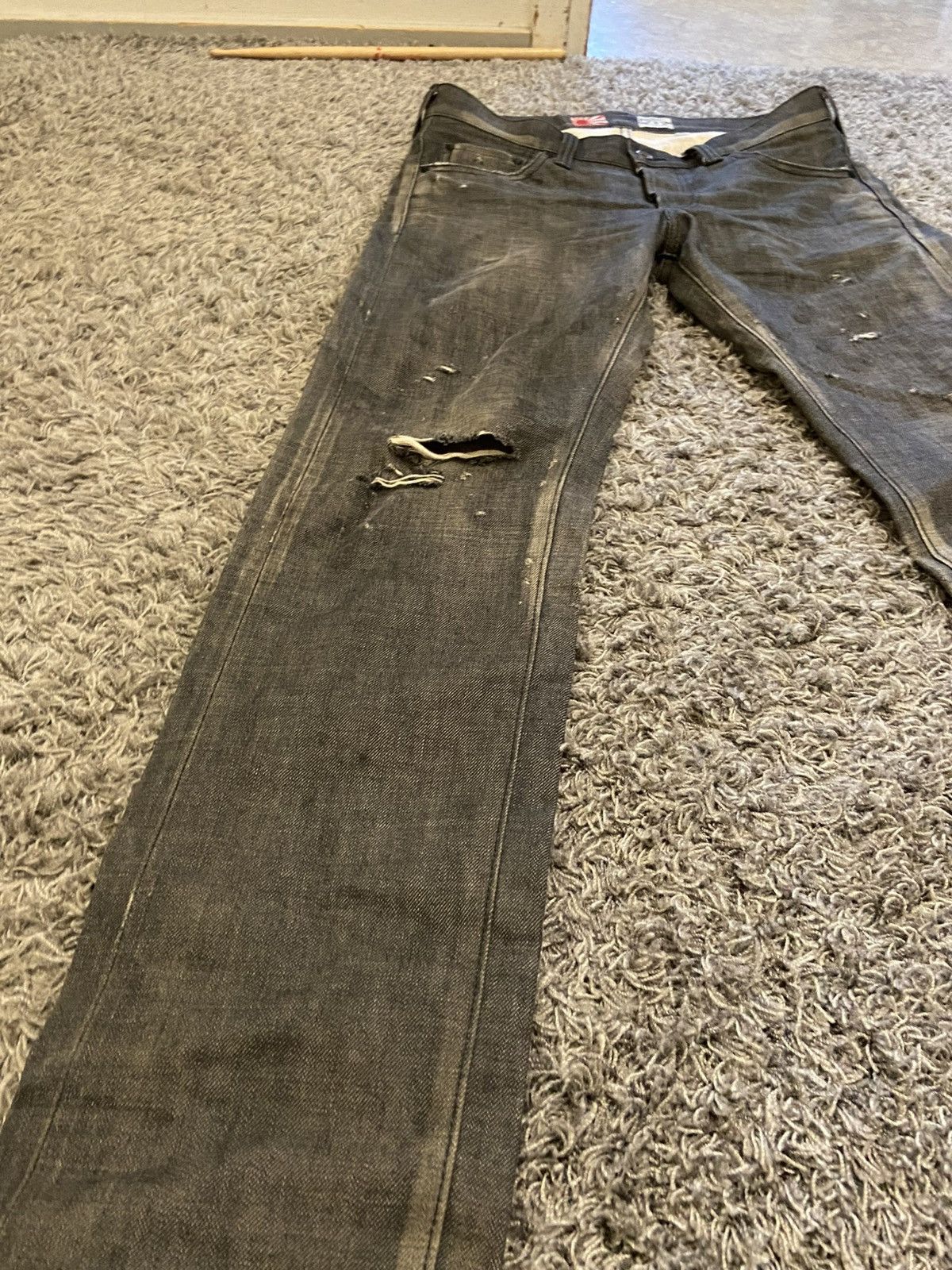 Prps PRPS Noir Japanese Selwedge Denim. Size US 33 - 4 Thumbnail