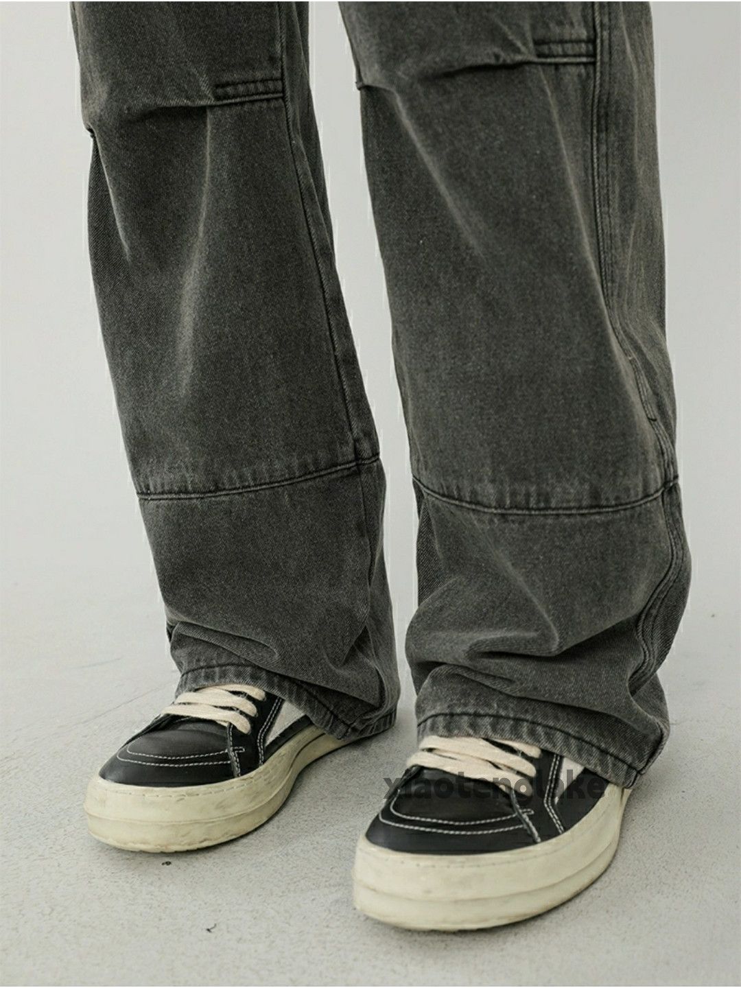 Jean × Vintage washed faded y2k skate hiphop baggy cargo jeans Size US 32 / EU 48 - 5 Thumbnail