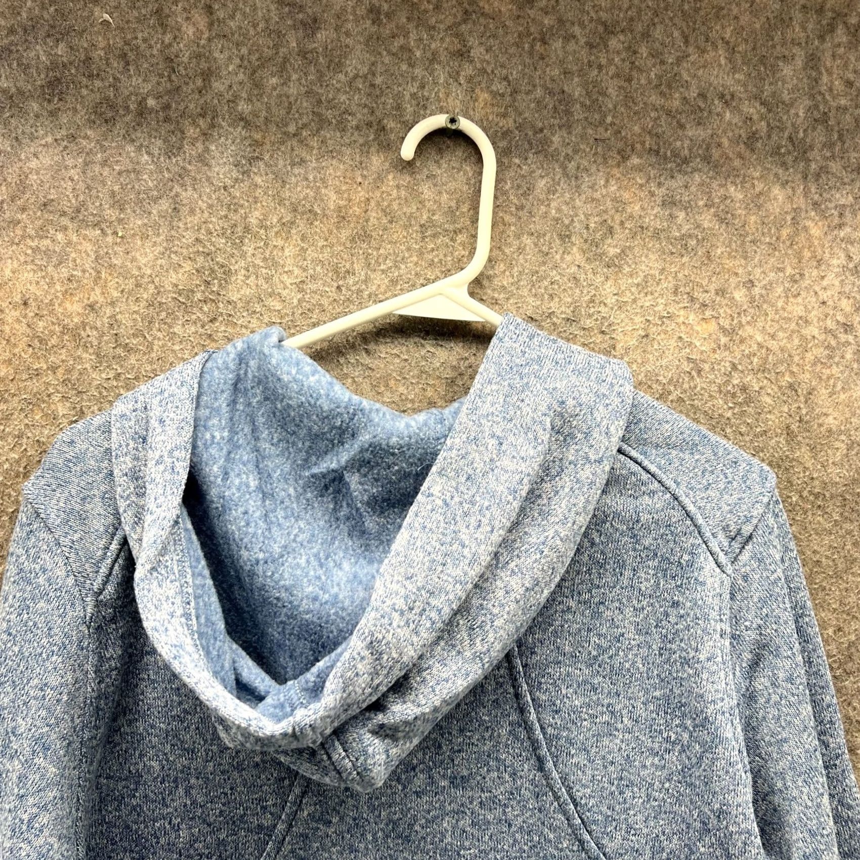 Eddie Bauer VINTAGE Eddie Bauer Hoodie Womens XL Blue Vtg Jacket Women Heather Full Zip Fleece Melange Size XL / US 12-14 / IT 48-50 - 6 Thumbnail