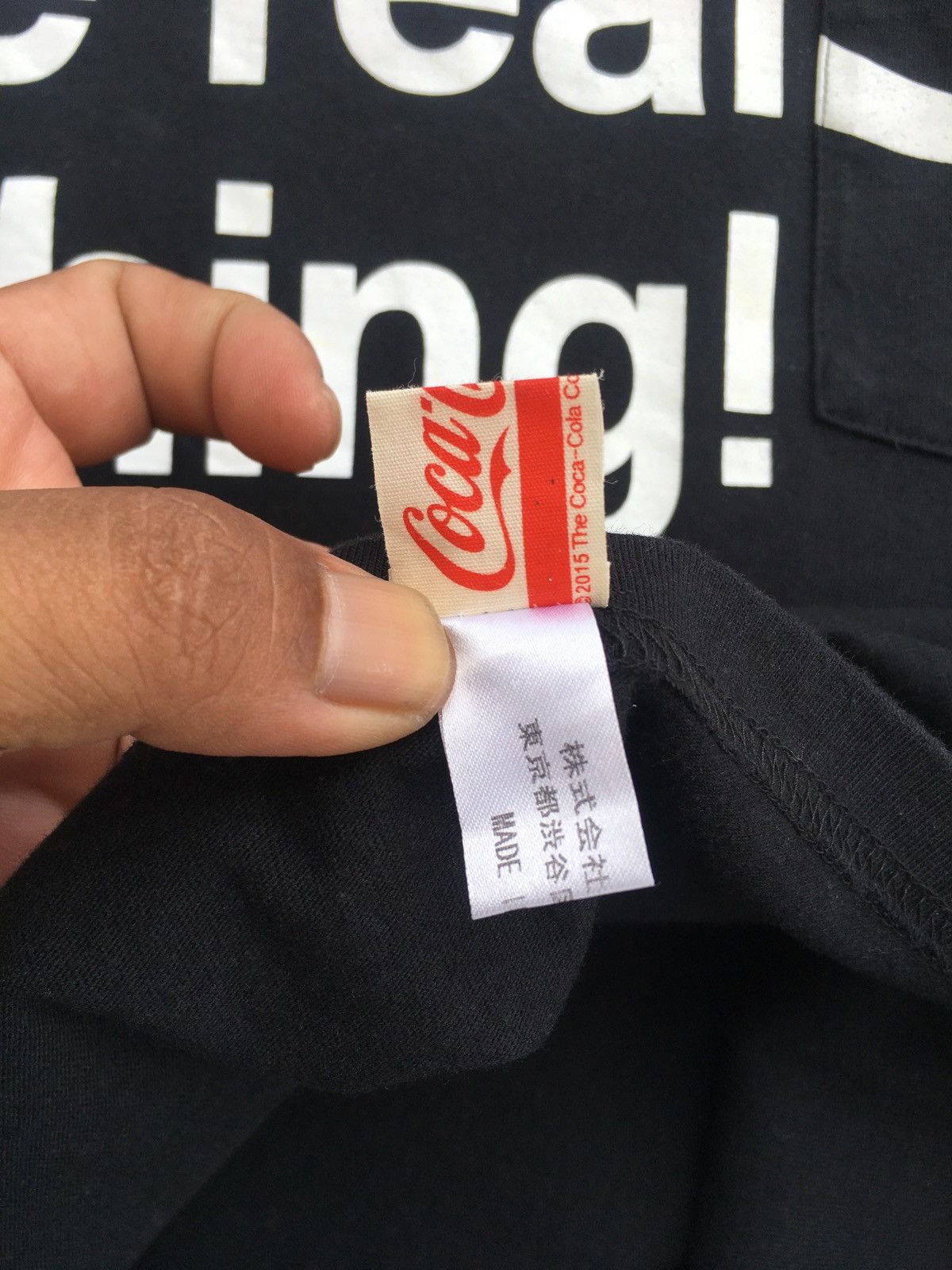 Number (N)ine Rare Number Nine x Coca Cola “Its the real thing” Tshirt Size US M / EU 48-50 / 2 - 12 Thumbnail